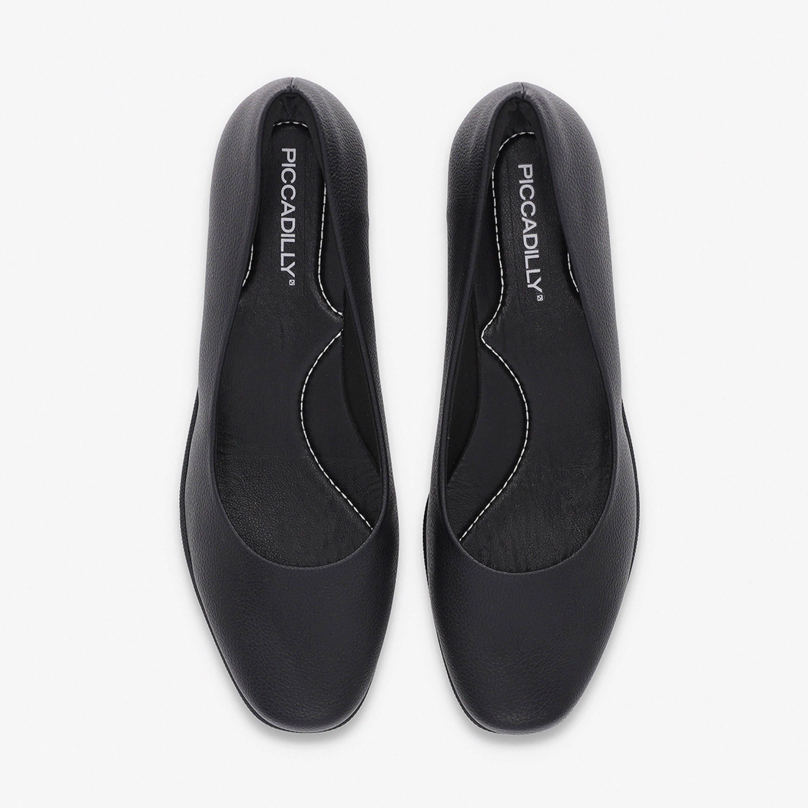 حذاء باليرينا سهل الارتداء بمقدمة مستديرة وكعب ويدج من بيكاديلي-women-shoes-ballerinas-image-3