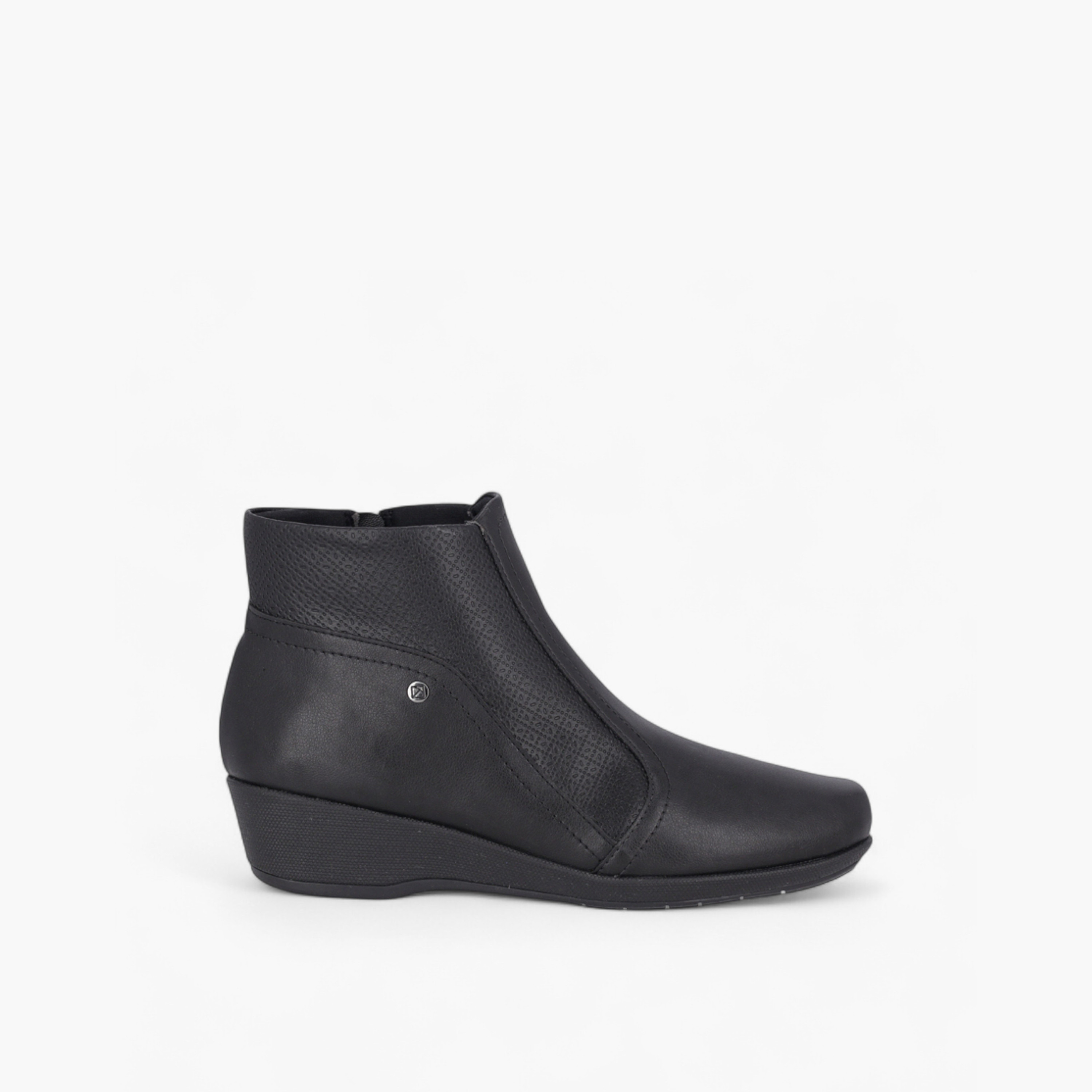Piccadilly Women's Wedge Heel Ankle Boots-women-shoes-boots-image-2