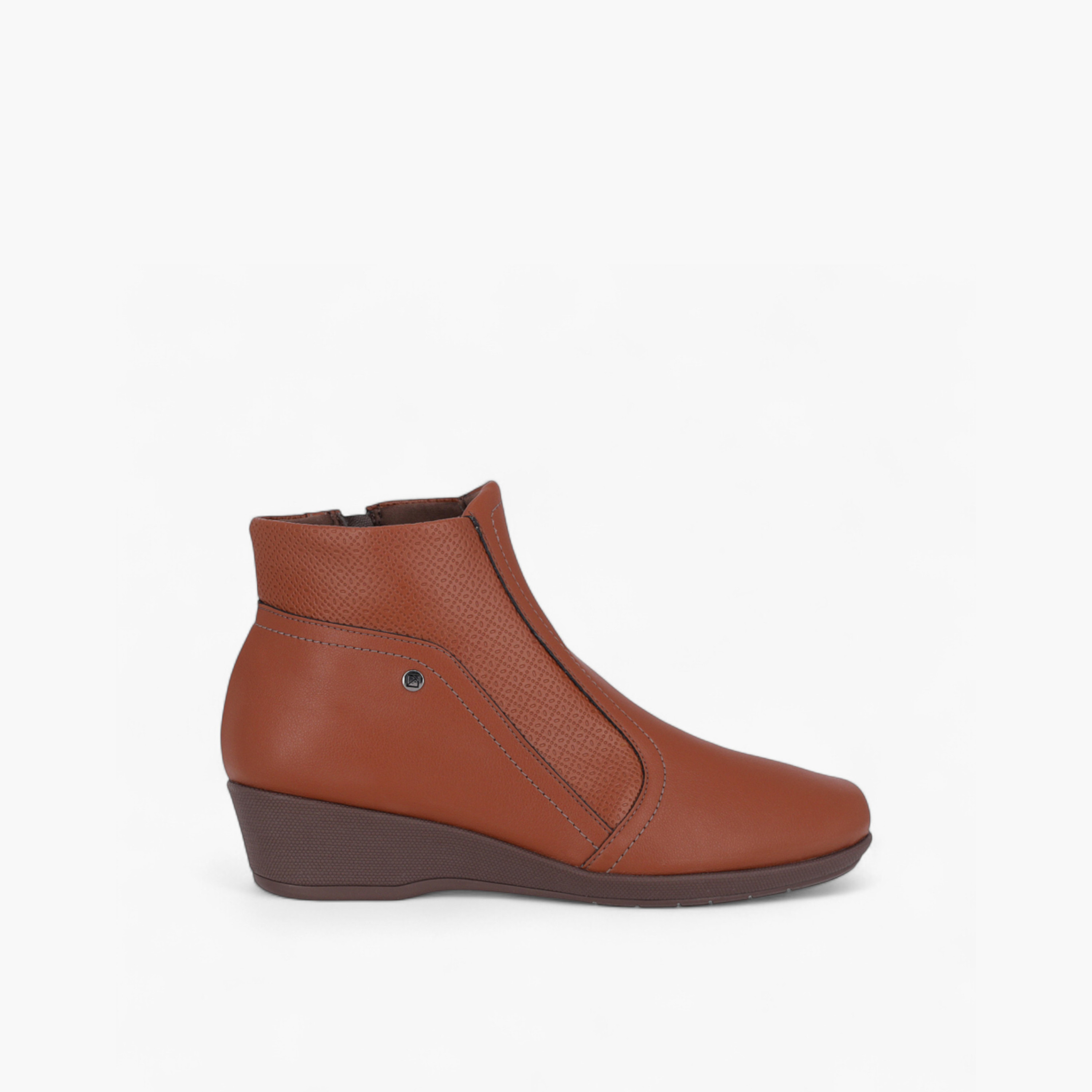 Piccadilly Women's Wedge Heel Ankle Boots-women-shoes-boots-image-2