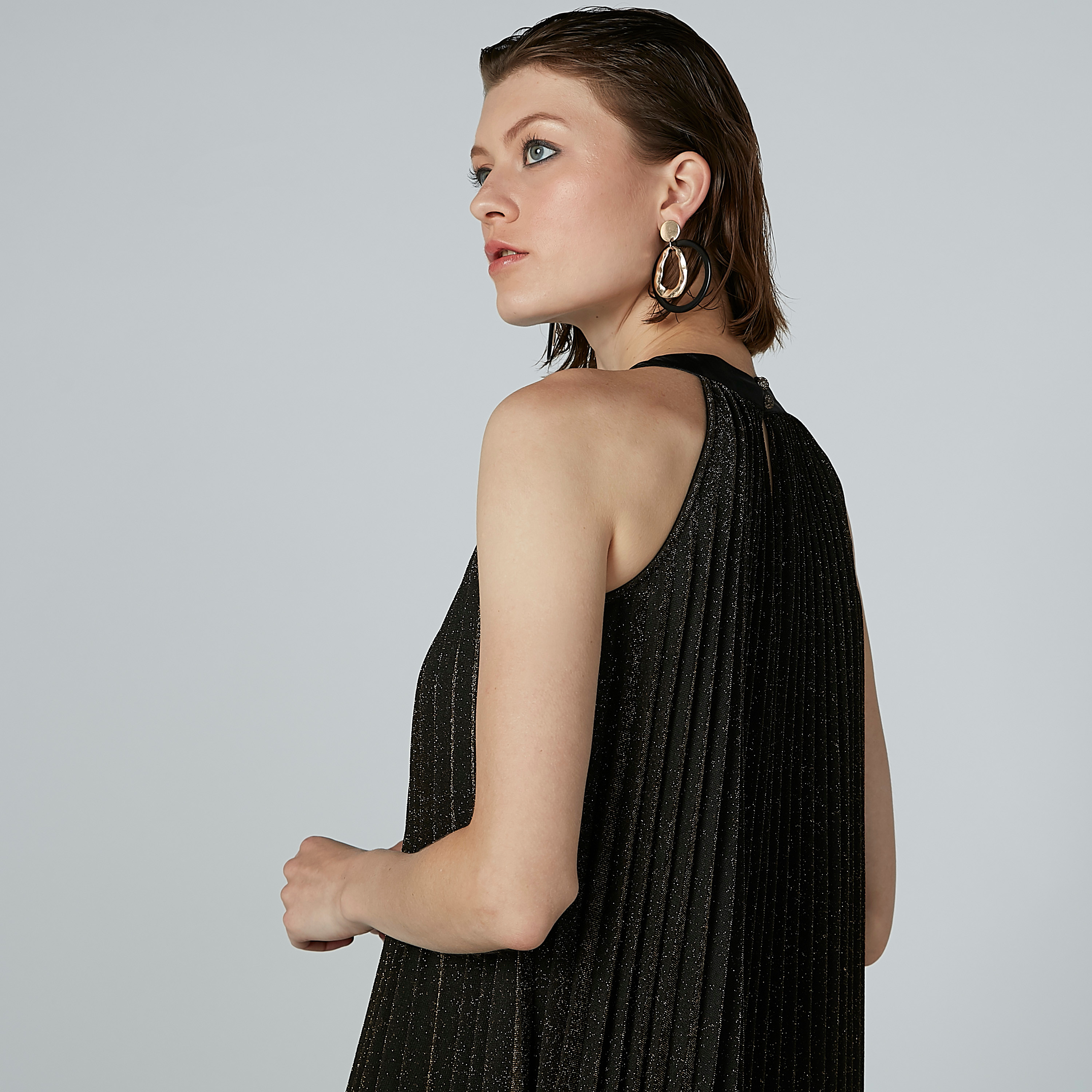 فستان واسع قصير من إيل-women-clothing-dresses-image-2
