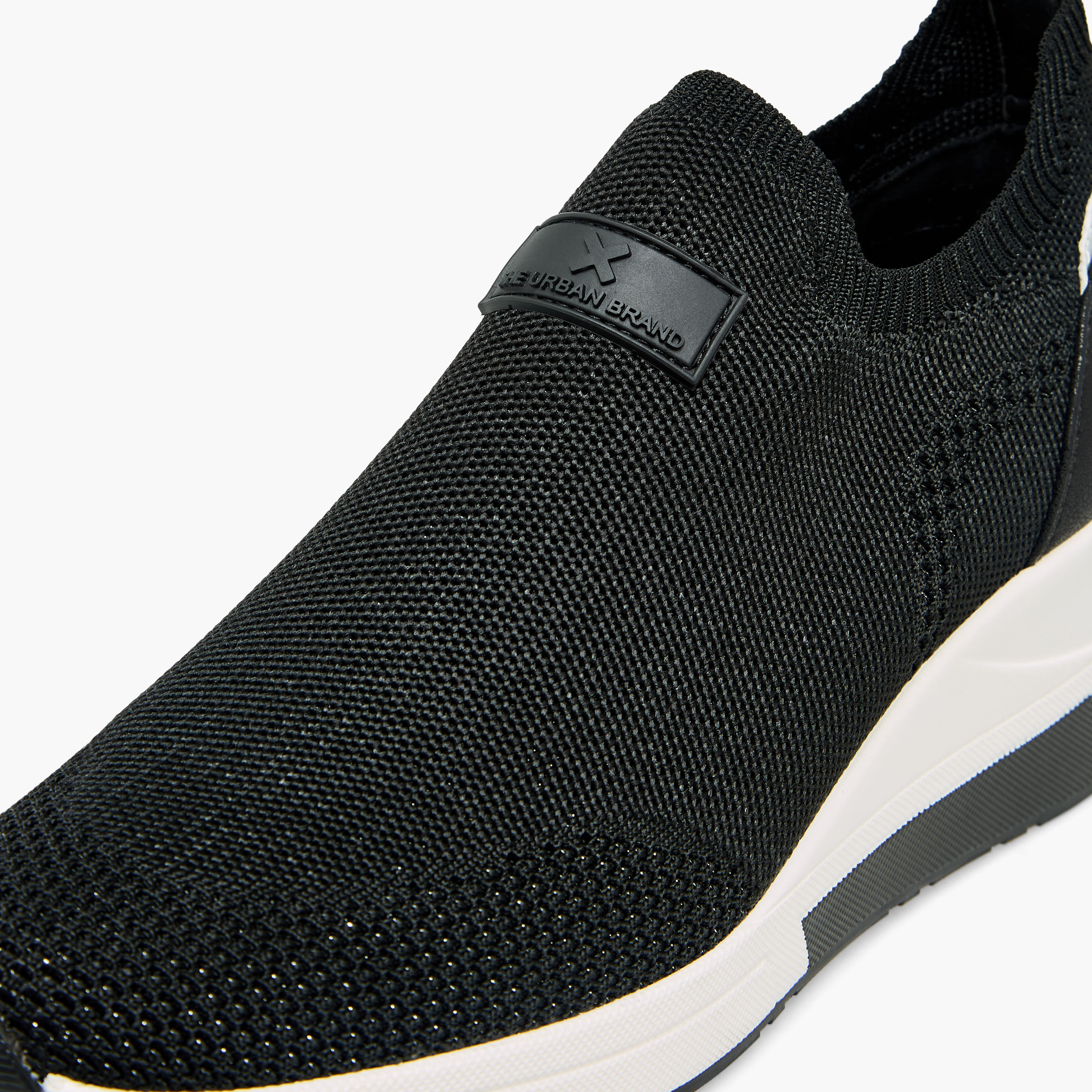 XTI Women Textured Slip-On Ankle Sneakers-women-shoes-sneakers-image-4