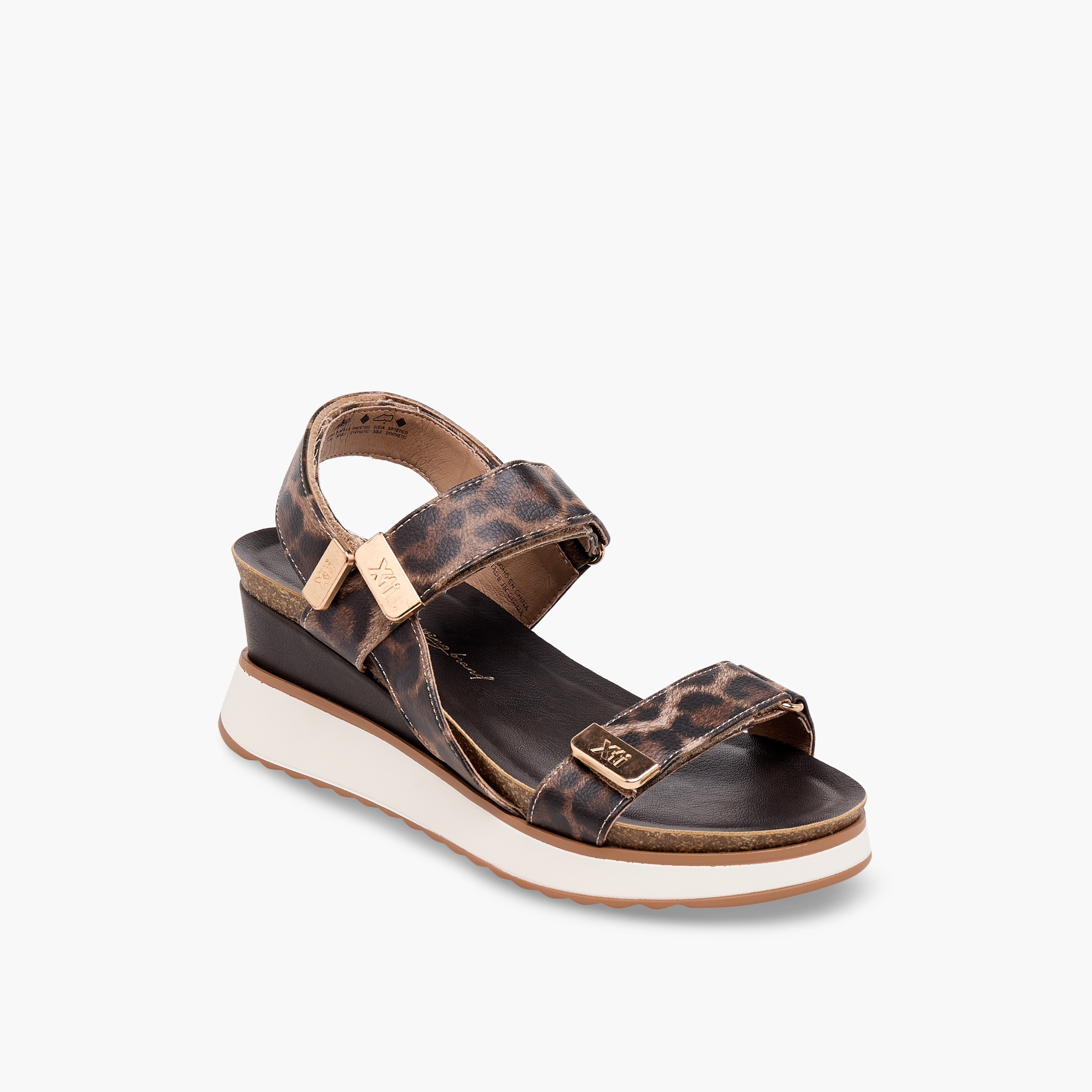 صندل بكعب ويدج وطبعات للنساء من إكس تي آي-women-shoes-sandals-heeled-image-2