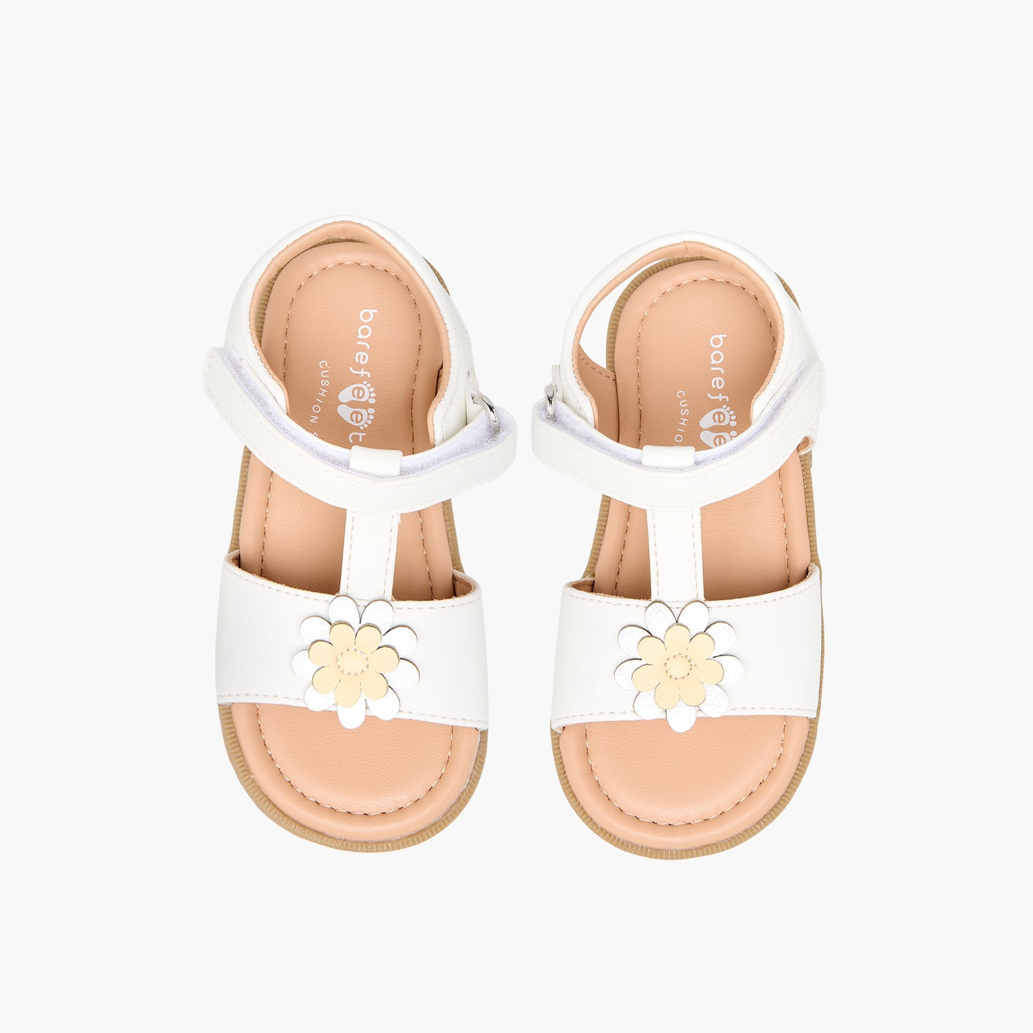 Barefeet Girls Hook & Loop Sandals-girls-shoes-sandals-image-1