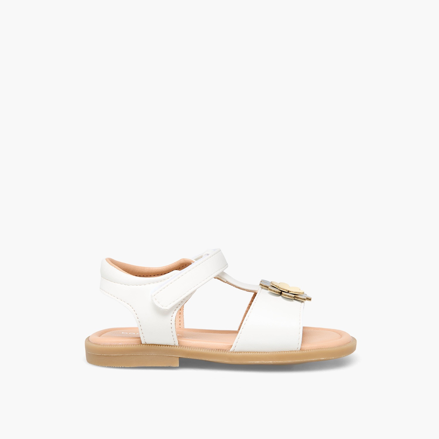 Barefeet Girls Hook & Loop Sandals-girls-shoes-sandals-image-2
