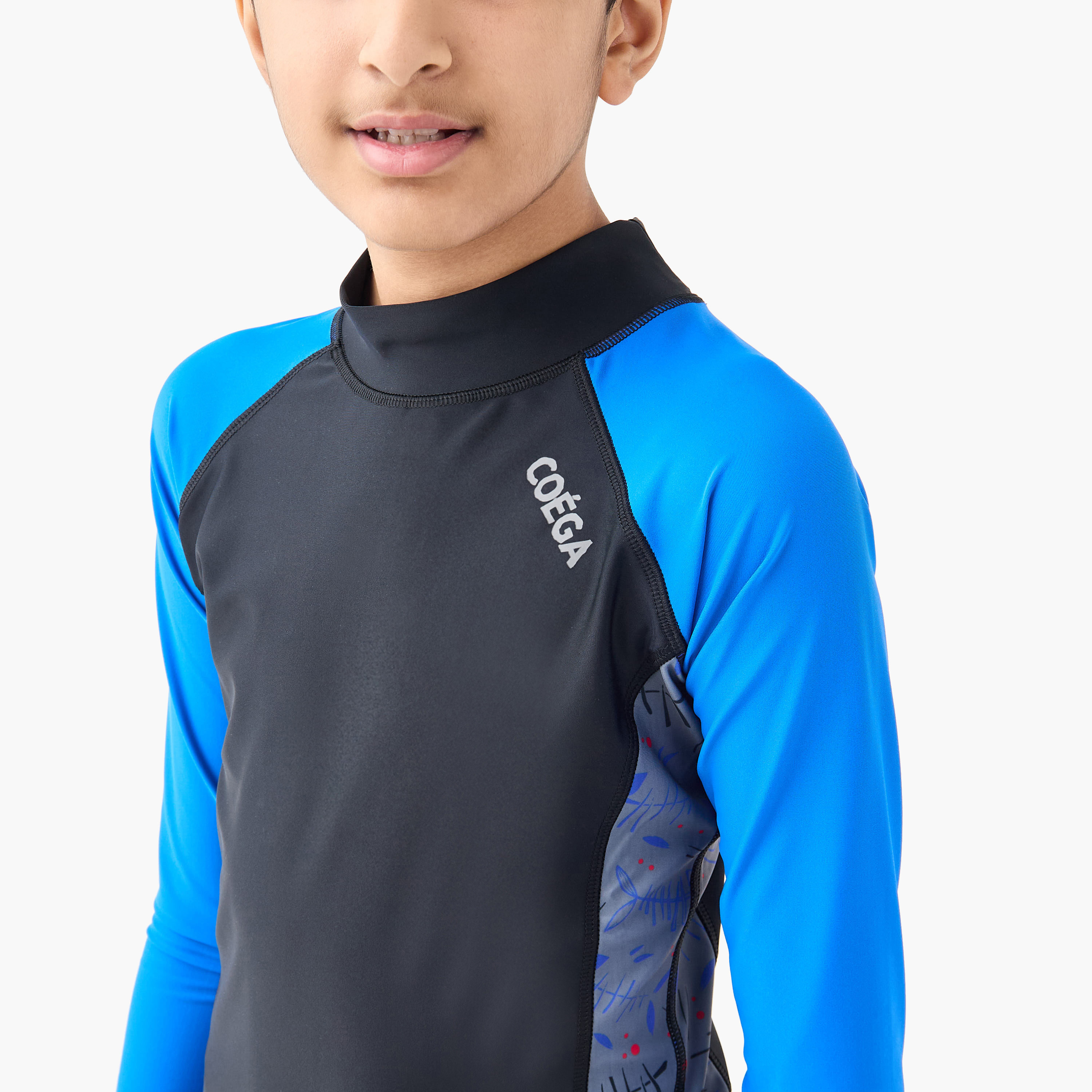 كويغا-  سترة سباحة واقية من الشمس أكمام طويلة للأولاد-sports-boys-clothing-swimwear-image-4
