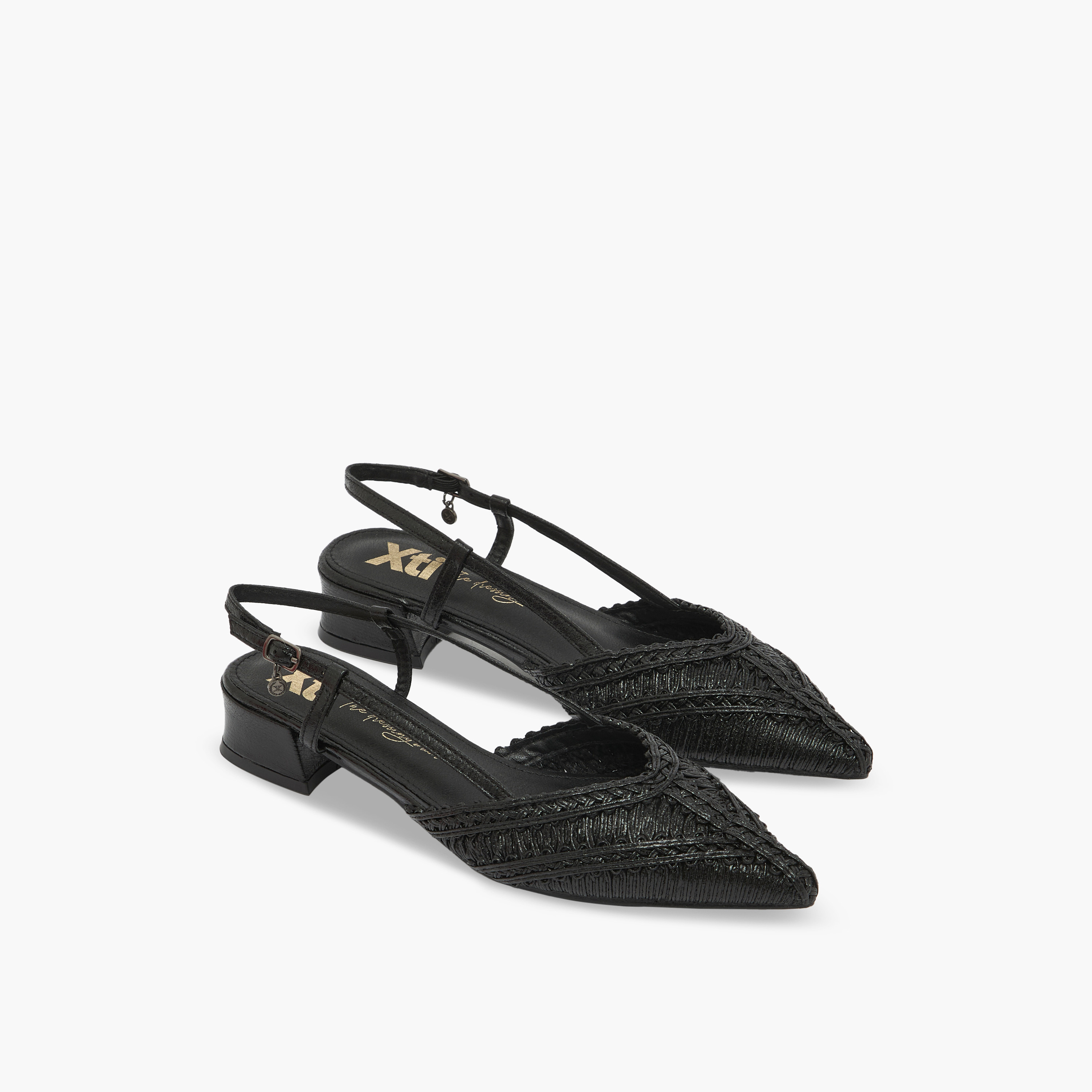 حذاء مول نسائي بكعب بلوك ومقدمة مدببة من إكس تي آي-women-shoes-sandals-heeled-image-1
