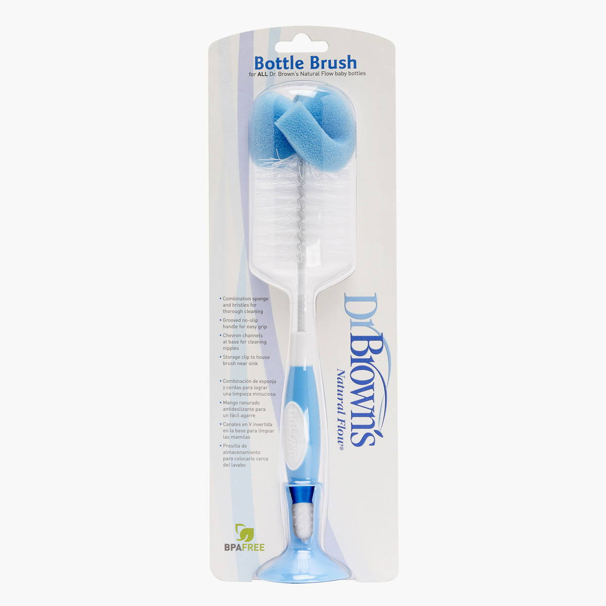 فرشاة رضّاعة تدفق طبيعي من دكتور براونز-baby-feeding-accessories-image-1