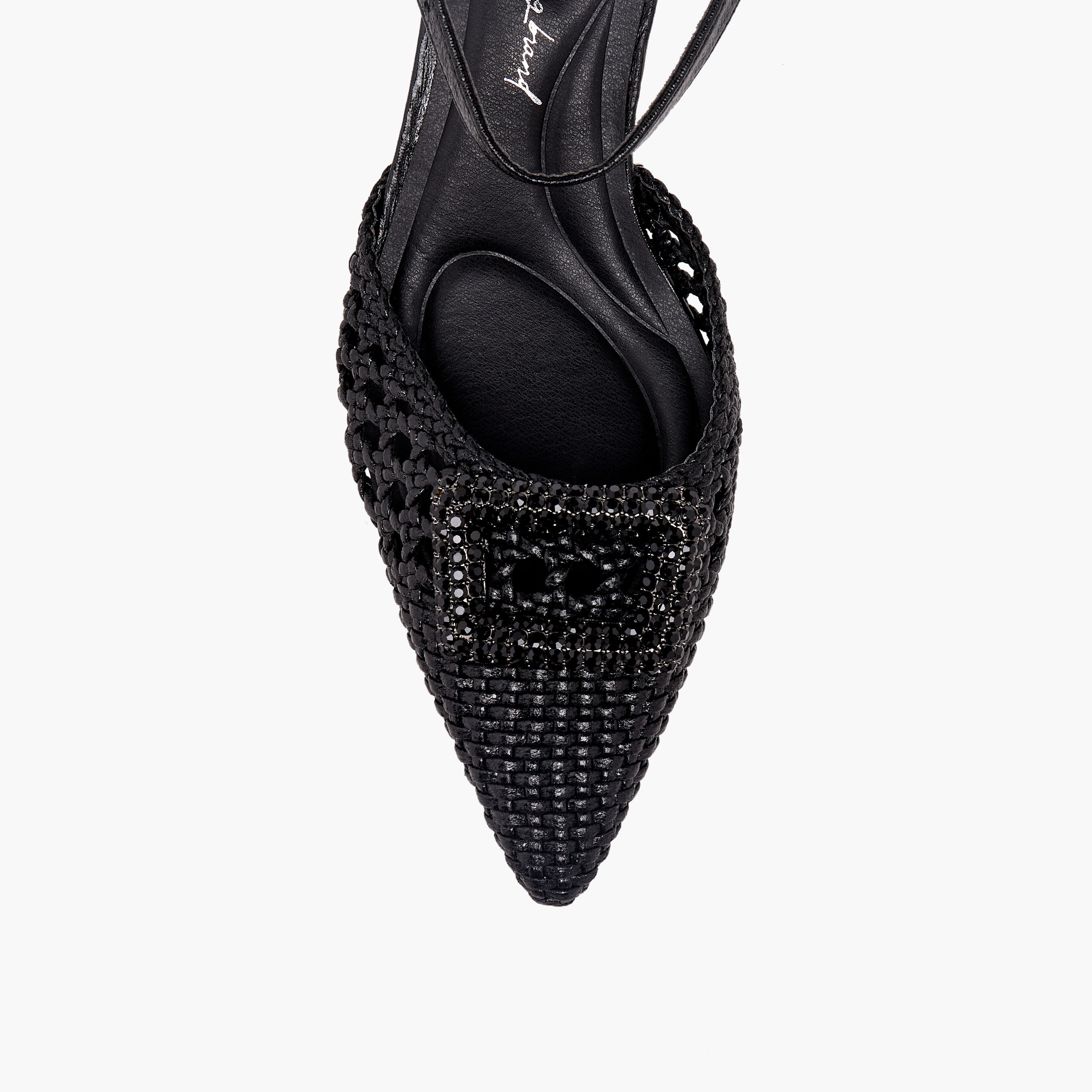 حذاء بكعب صغير بارز الملمس للنساء من إكس تي آي-women-shoes-heels-image-4