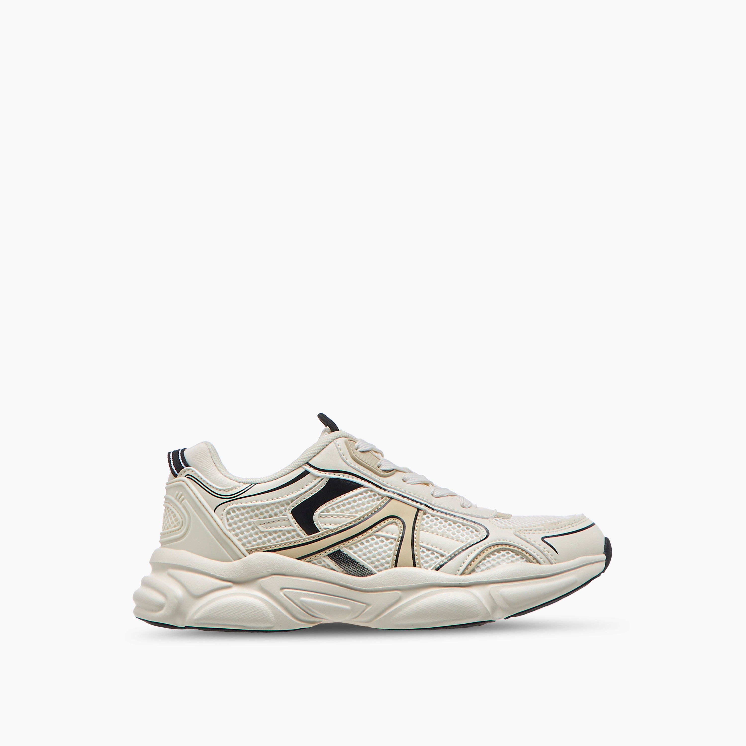 Missy Panelled Sneakers with Lace-Up Closure-women-shoes-sneakers-image-3