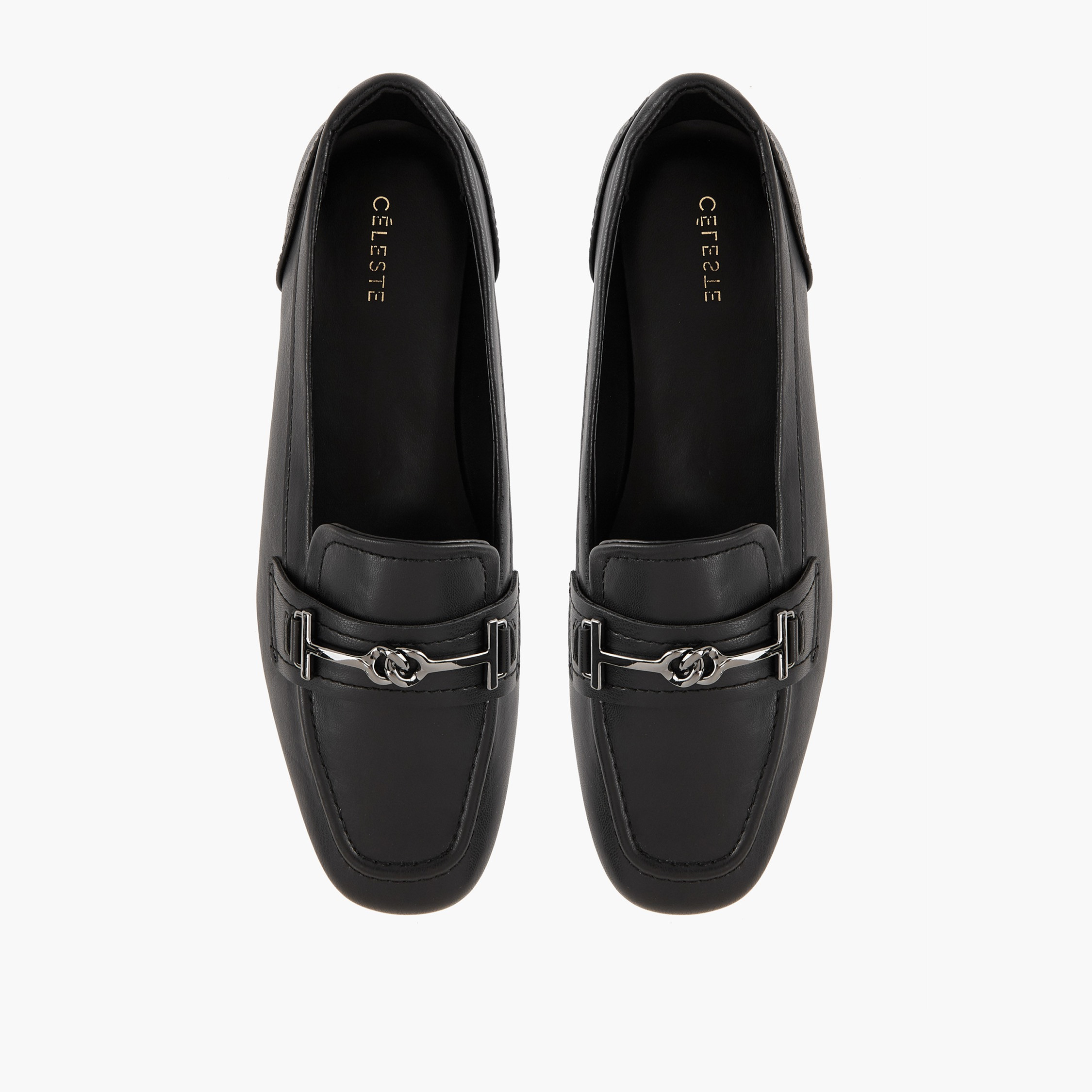 Celeste Women's Horsebit Detail Slip-On Loafers-women-shoes-loafersandmoccasins-image-1