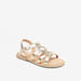Little Missy Flat Sandals with Hook and Loop Closure-Girl%27s Sandals-thumbnail-0