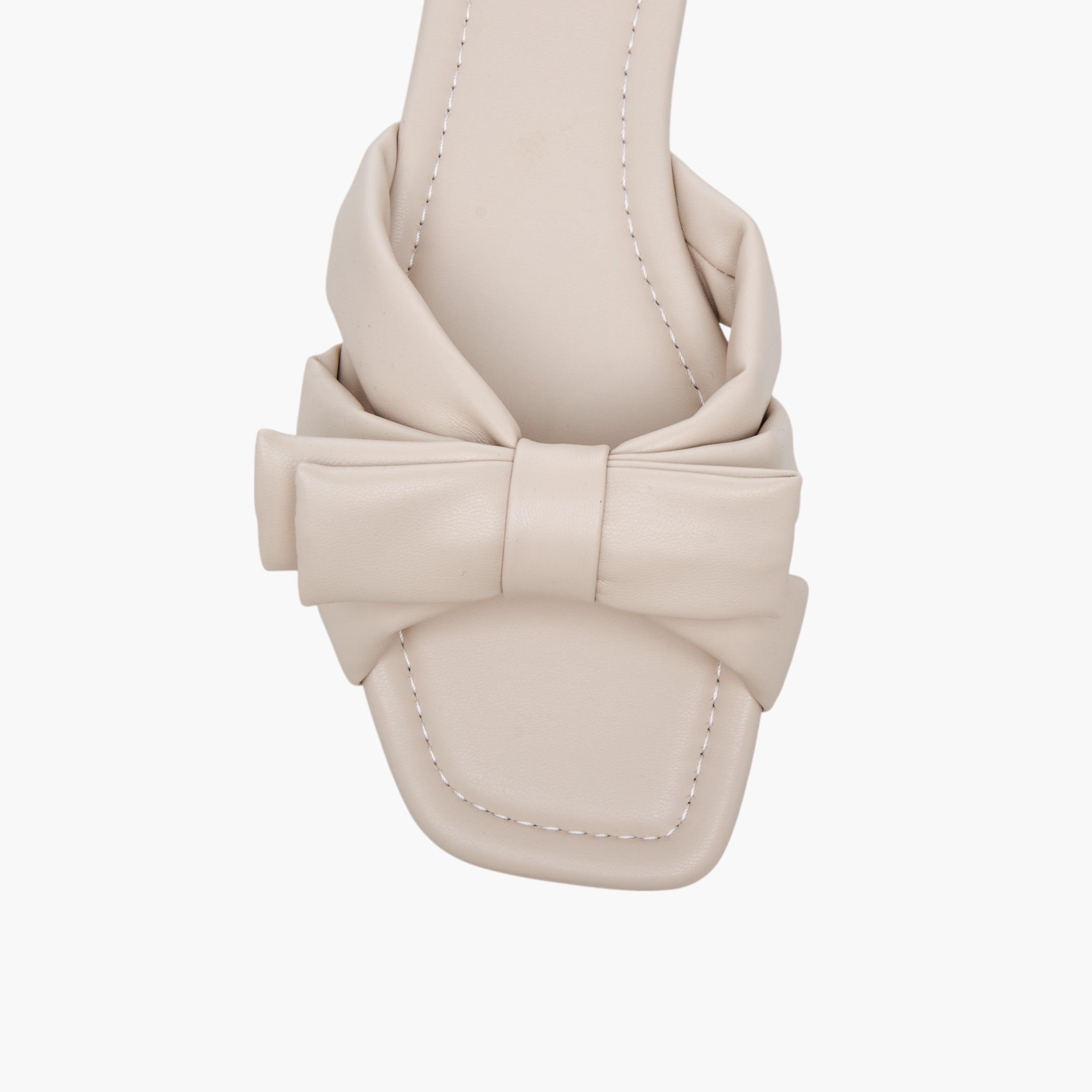Celeste Women's Bow Detail Slip-On Flat Sandals-women-shoes-flats-sandals-image-4