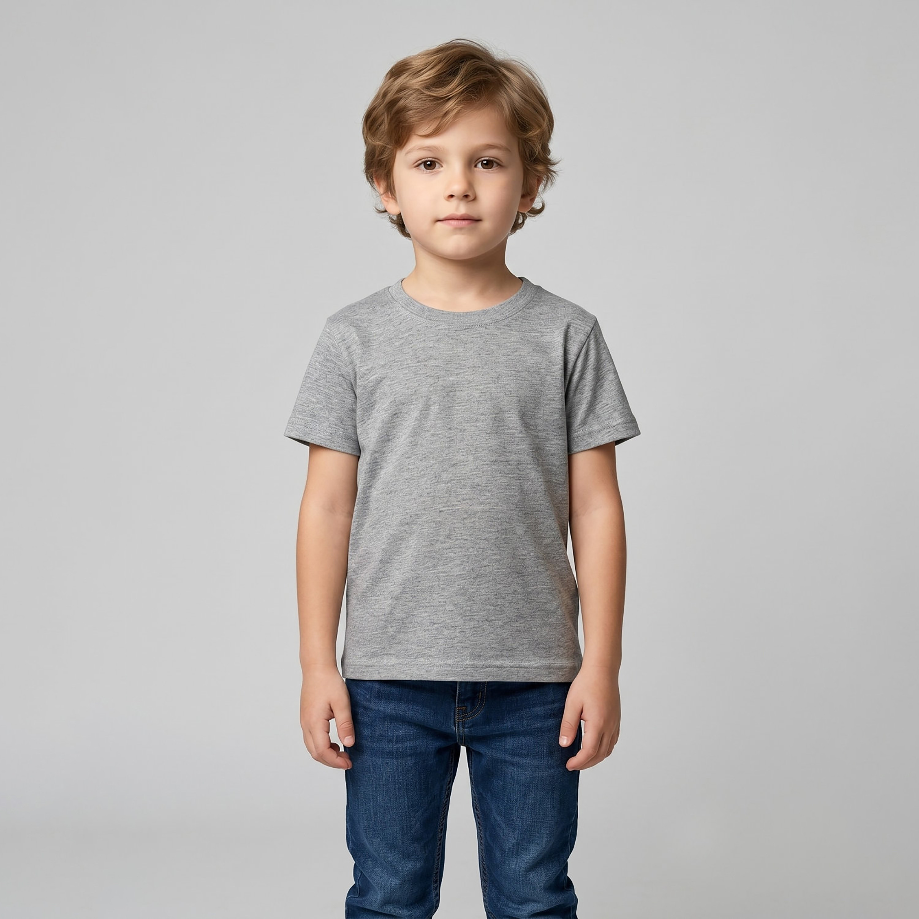 Babyqlo Short Sleeves Solid Regular-Fit T-Shirt-boys-clothing-tshirtsandpolos-image-1