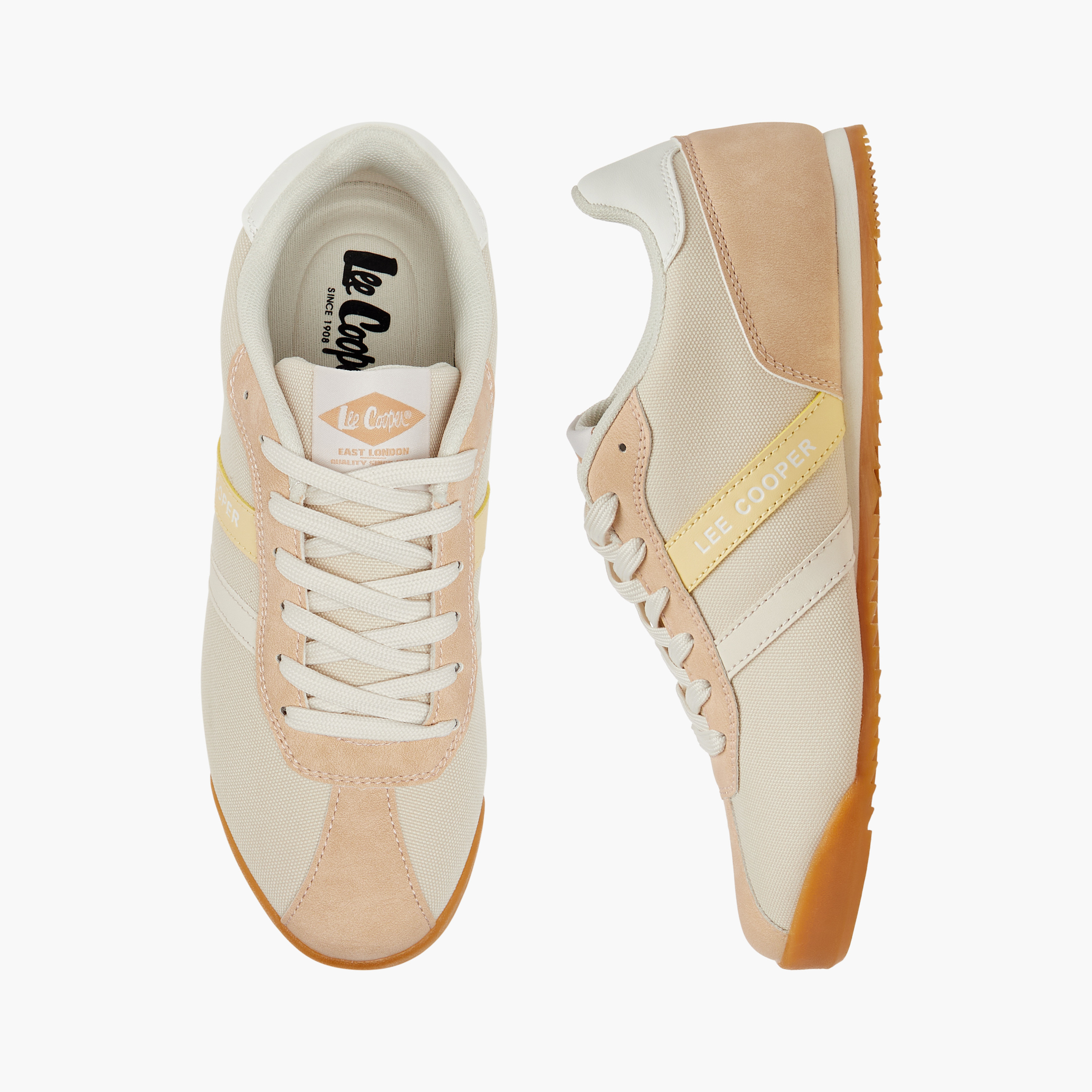 حذاء سنيكرز بقوالب ملونة ورباط إغلاق للنساء من لي كوبر-women-shoes-sneakers-image-1