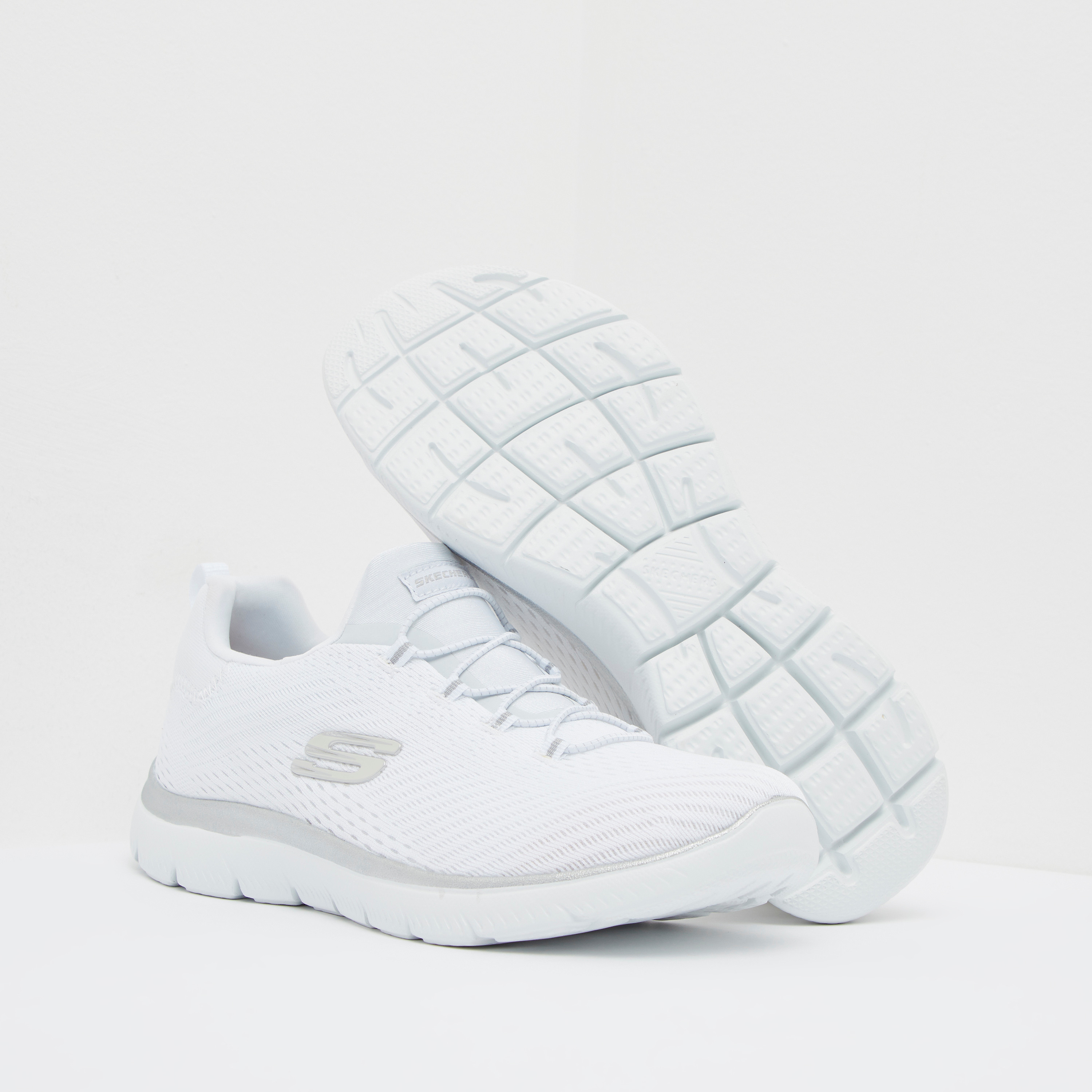 حذاء تدريب سهل الارتداء ساميتس برباط للنساء من سكتشرز - 149036-WSL-sports-women-shoes-image-4