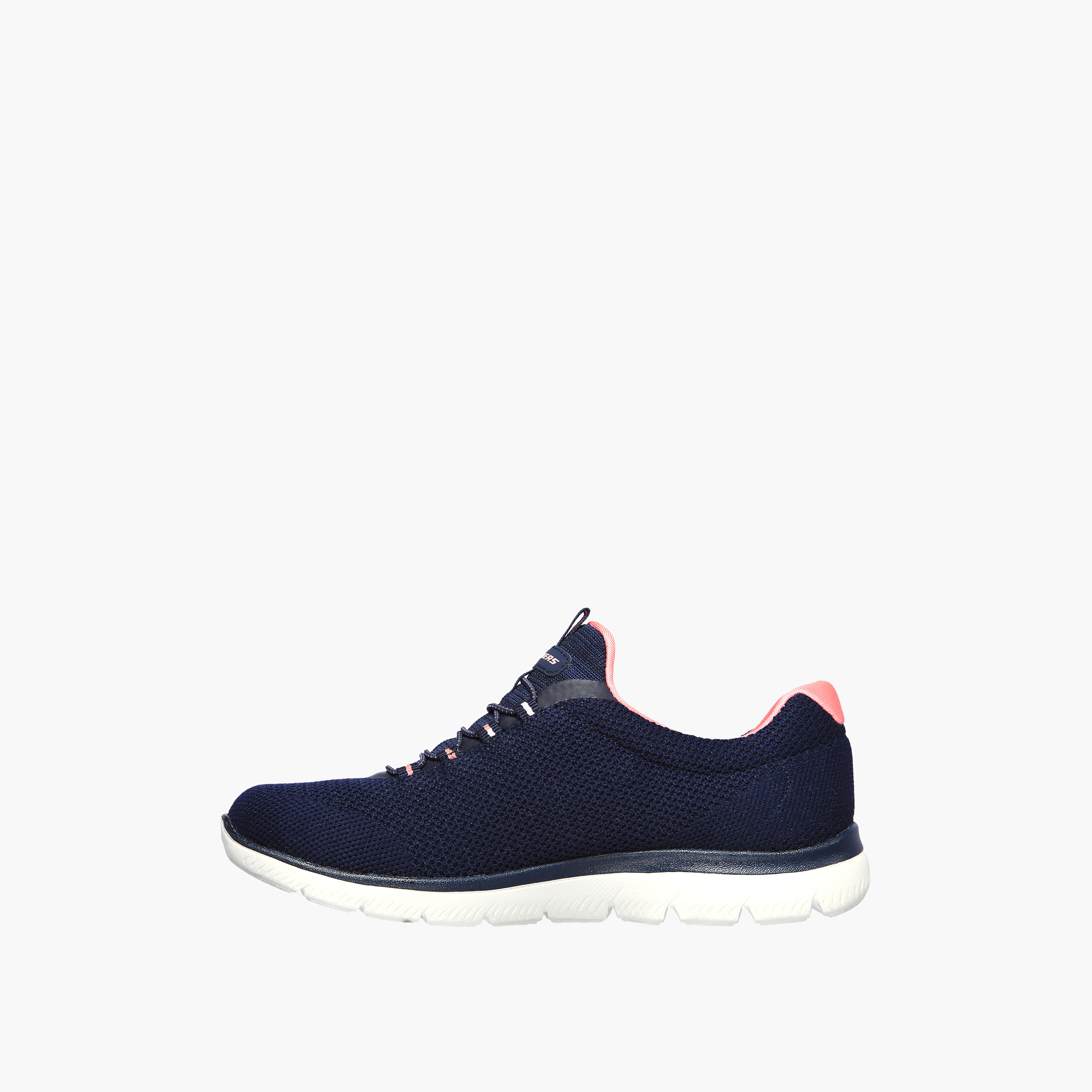 Skechers Women's Summits Slip-On Lace-Up Trainers - 149206-NVPK-sports-women-shoes-image-3
