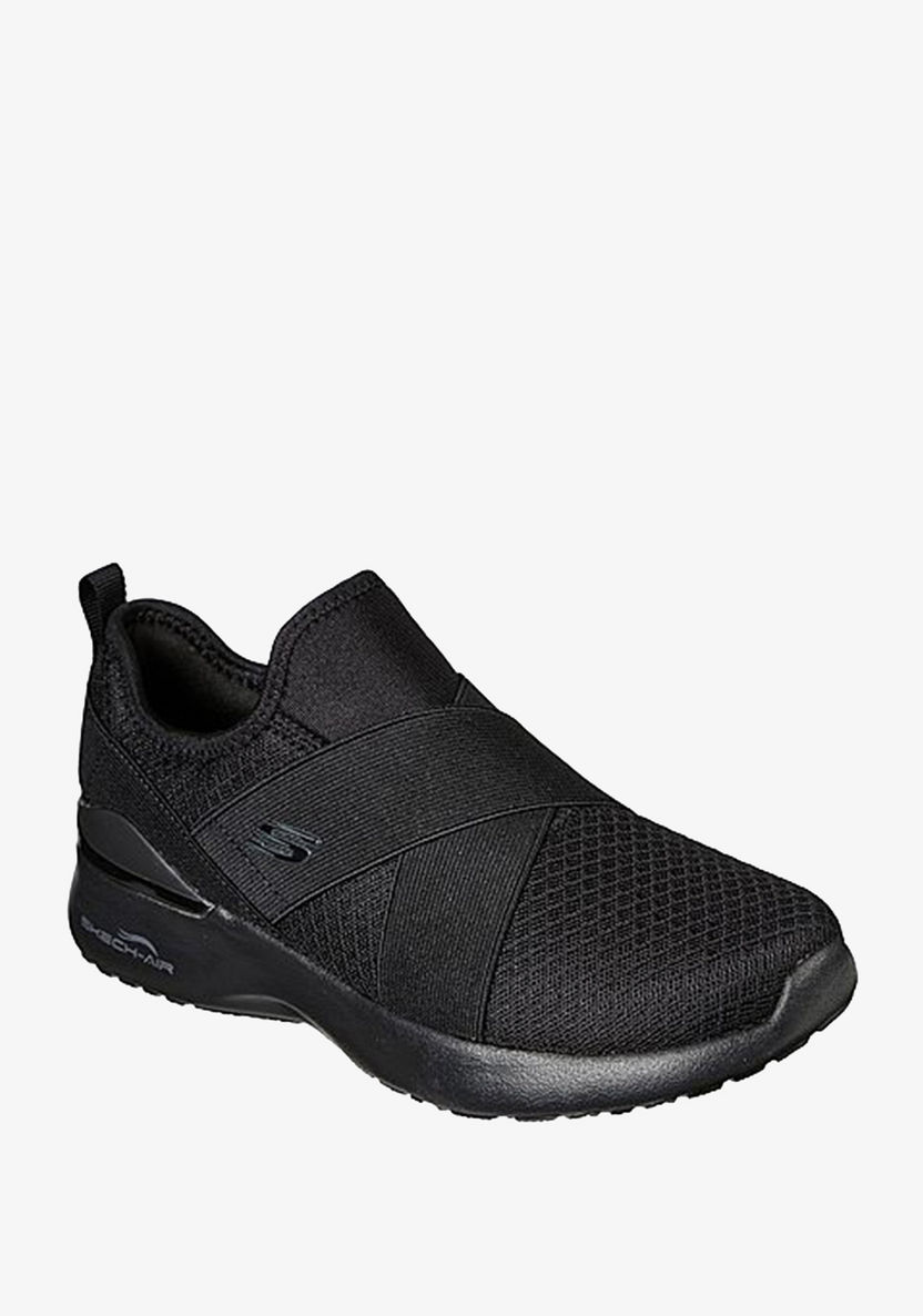 Skechers Women's Textured Trainer Shoes with Cross Strap Detail - SKECH AIR DYNAMIGHT-Women%27s Sports Shoes-image-0