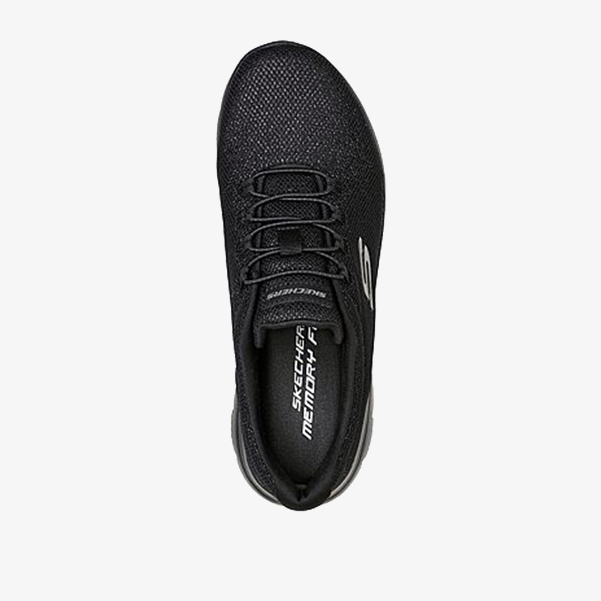 Skechers Women's Summits Classic Touch Slip-On Lace-Up Trainers - 149524-BBK-sports-women-shoes-image-3