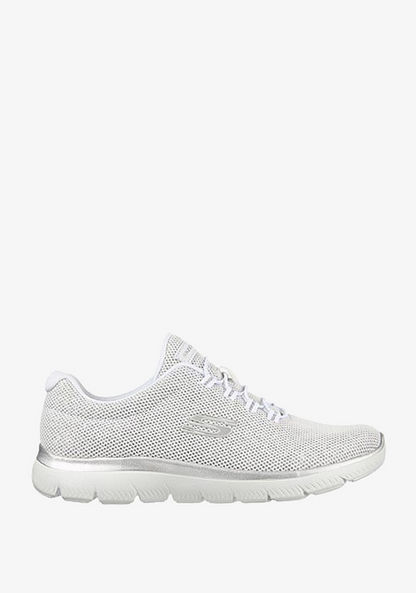 Skechers Women's Summits Classic Touch Slip-On Lace-Up Trainers - 149524-WSL-Women%27s Sports Shoes-image-0