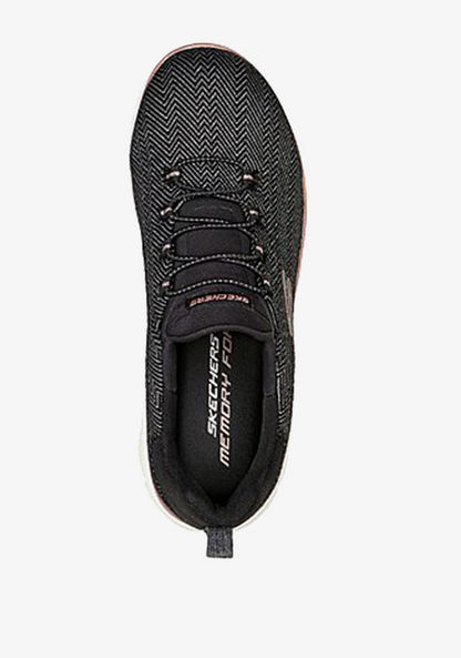 Skechers Women's Printed Slip-On Walking Shoes - SUMMITS DAZZLING ME-Women%27s Sports Shoes-image-3