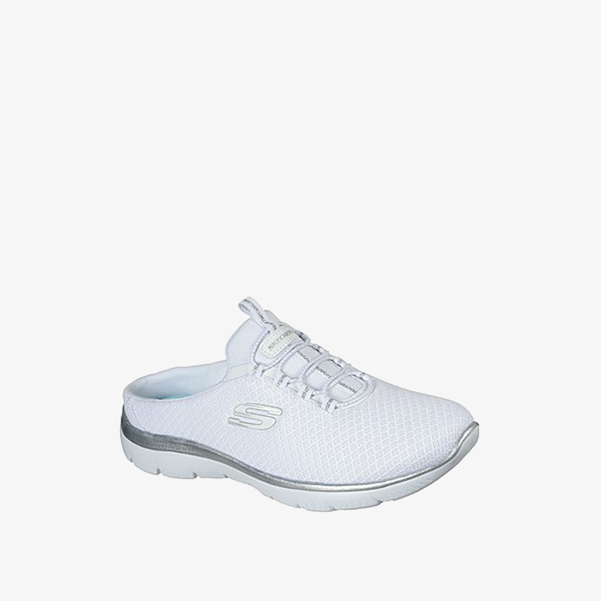 Skechers summits women's shoes white sale