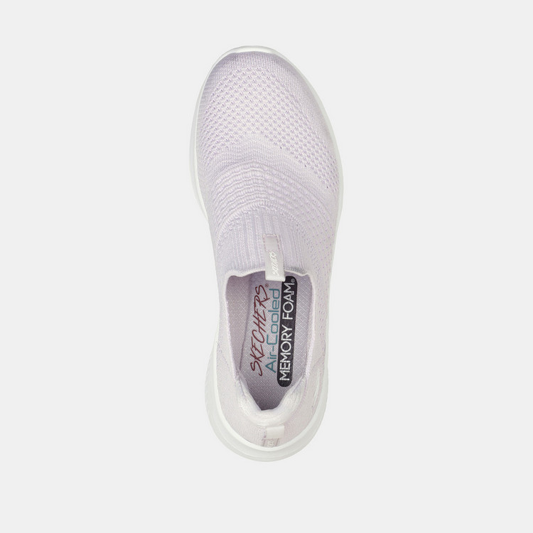 Skechers Women's Textured Slip-On Walking Shoes - Ultra Flex 3.0