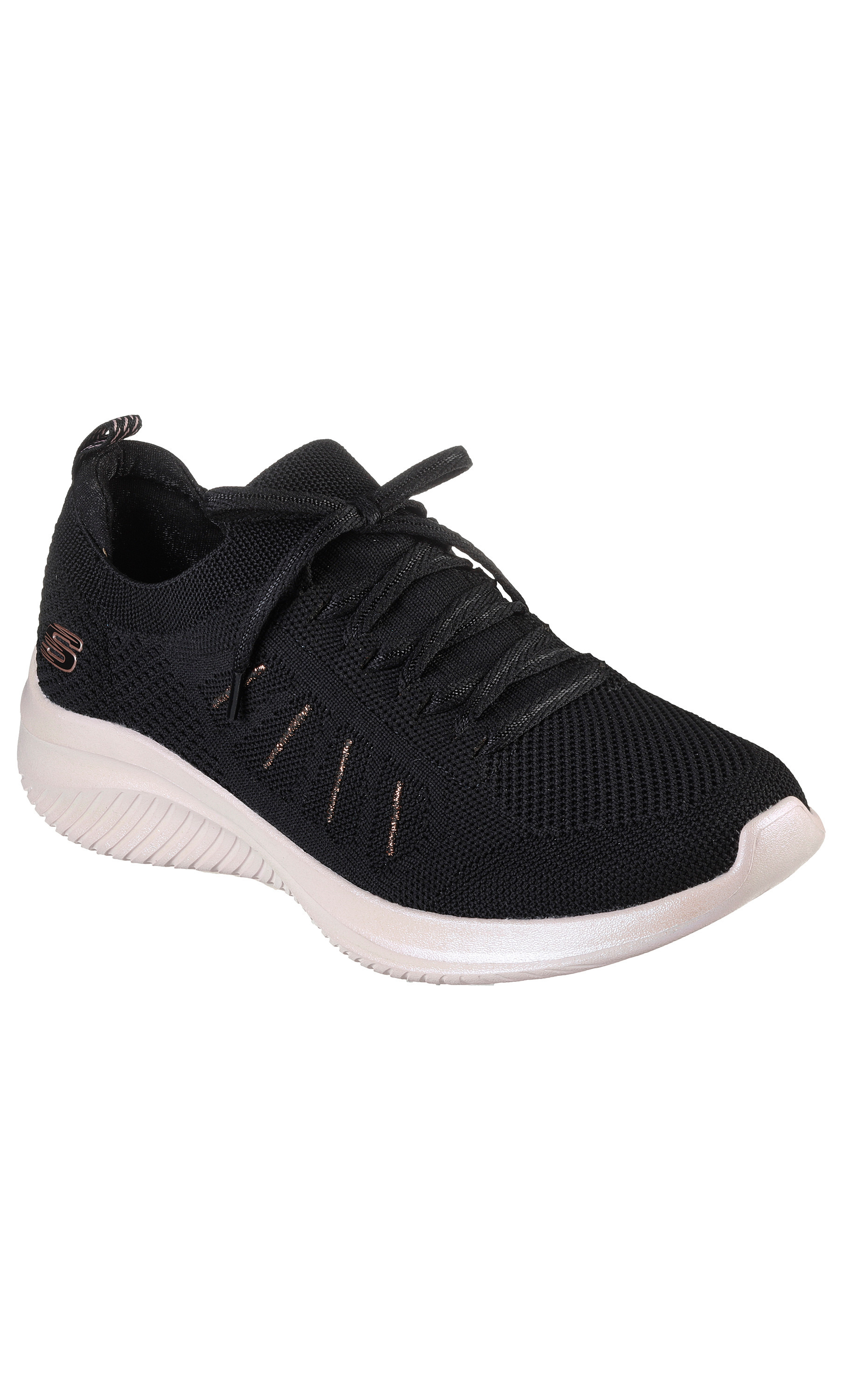 Skechers ultra outlet flex statements black