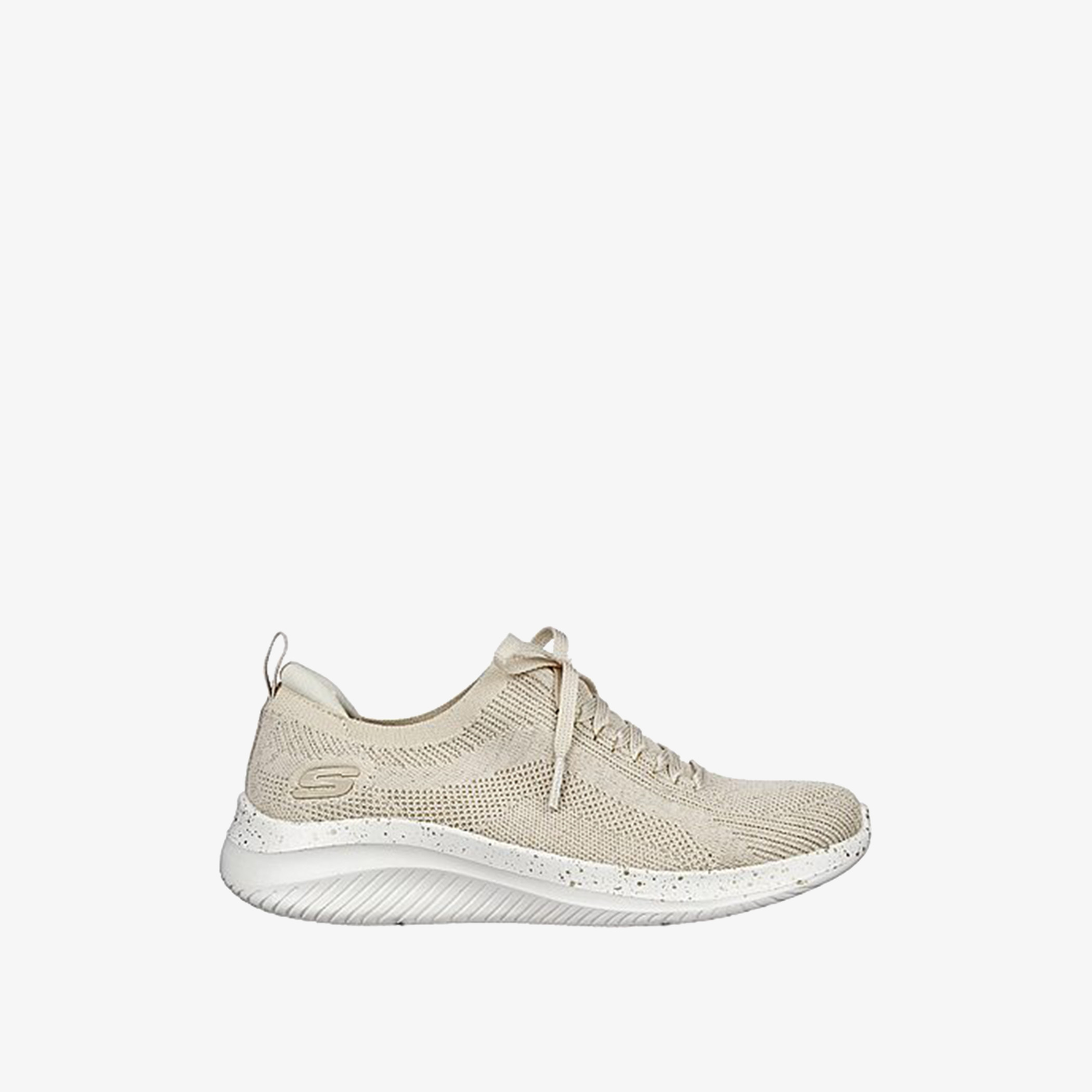 Skechers lace up best sale beige