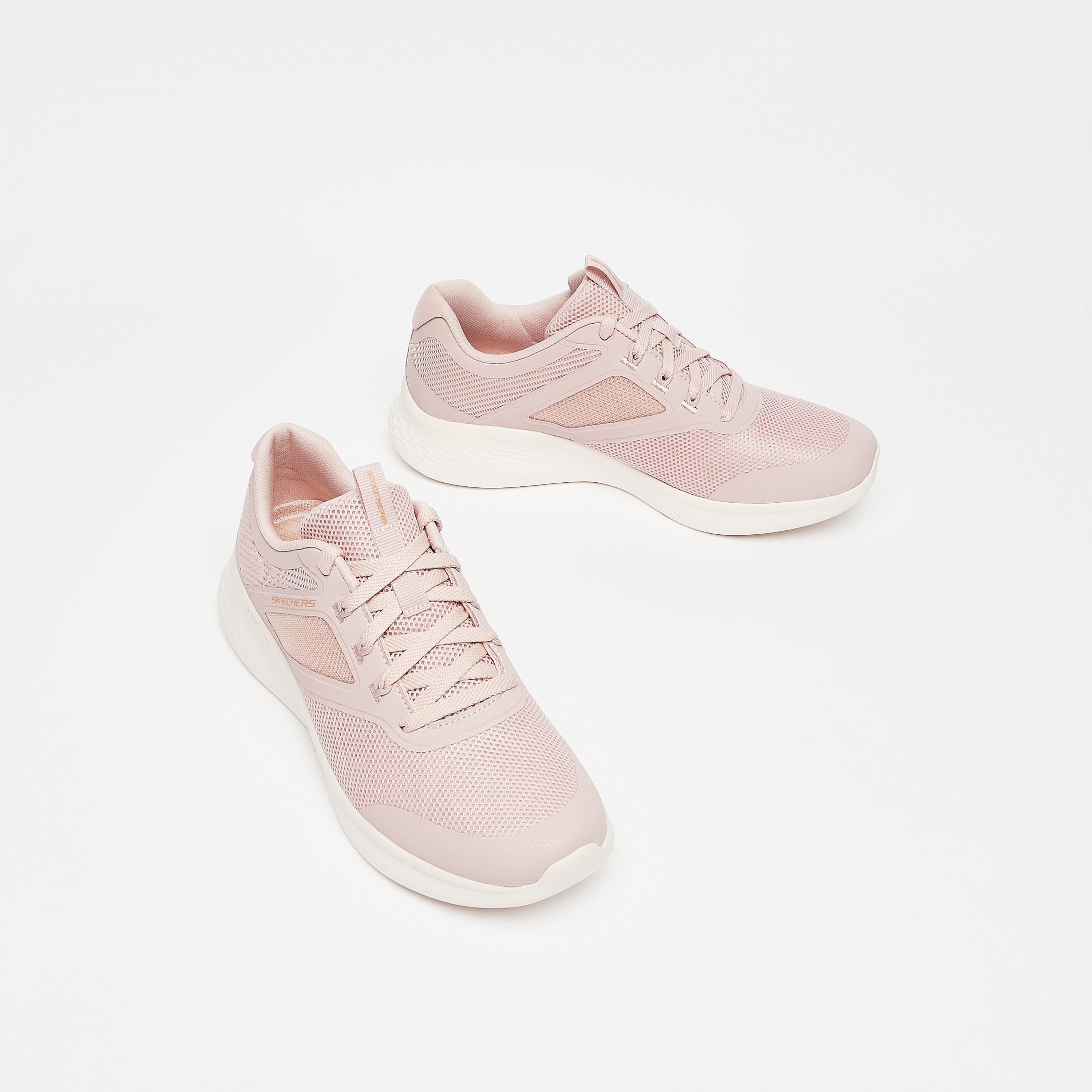حذاء رياضي ميموري فوم نسائي مبرد بالهواء من سكيتشرز سكيتش لايت برو | 149998-sports-women-shoes-image-9