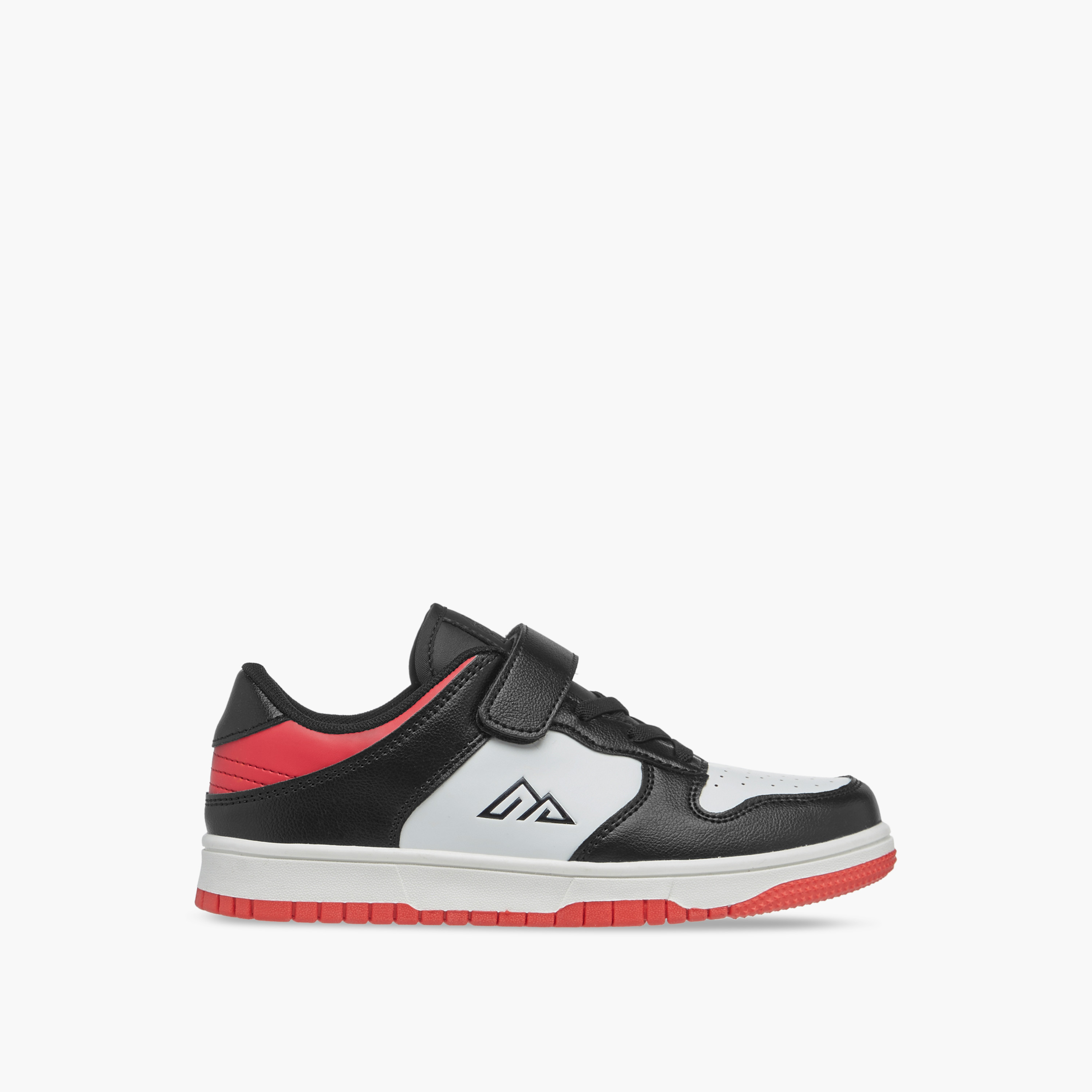 Oaklan by Shoexpress Kids Panelled Sneakers with Hook and Loop Closure-boys-shoes-schoolshoes-image-3