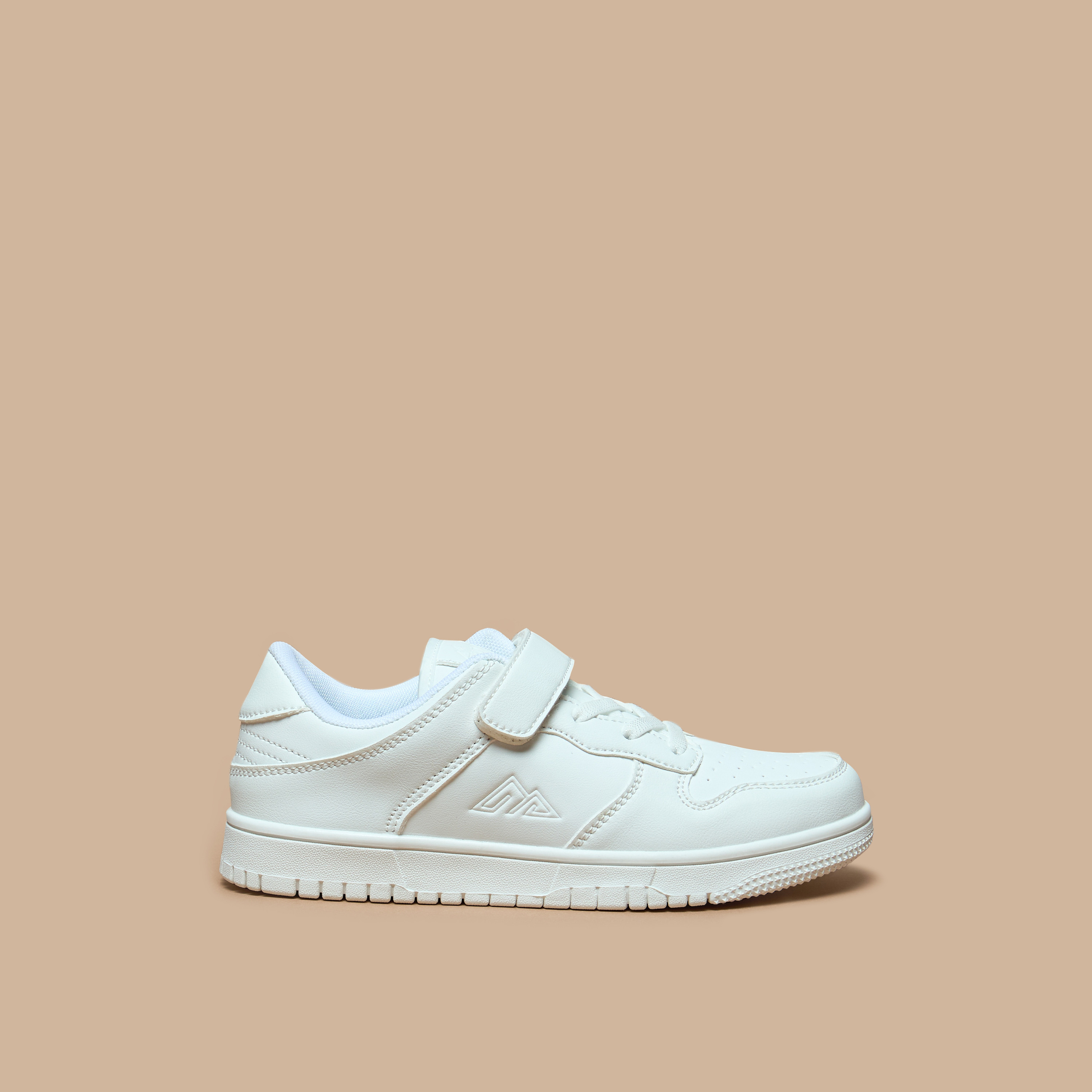 Oaklan by Shoexpress Kids Panelled Sneakers with Hook and Loop Closure-boys-shoes-schoolshoes-image-3
