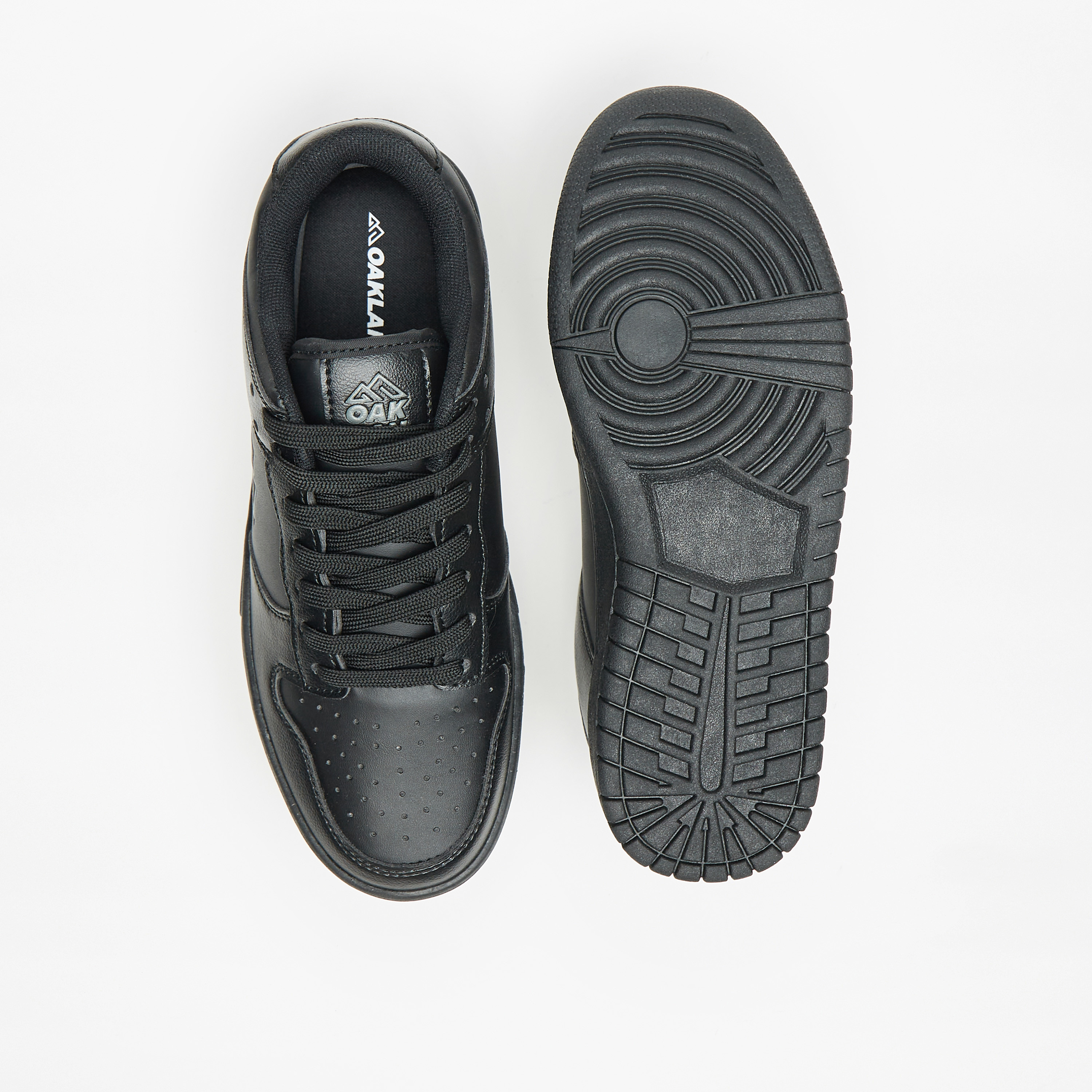 Oaklan Textured Lace-Up Sneakers-women-shoes-sneakers-image-4
