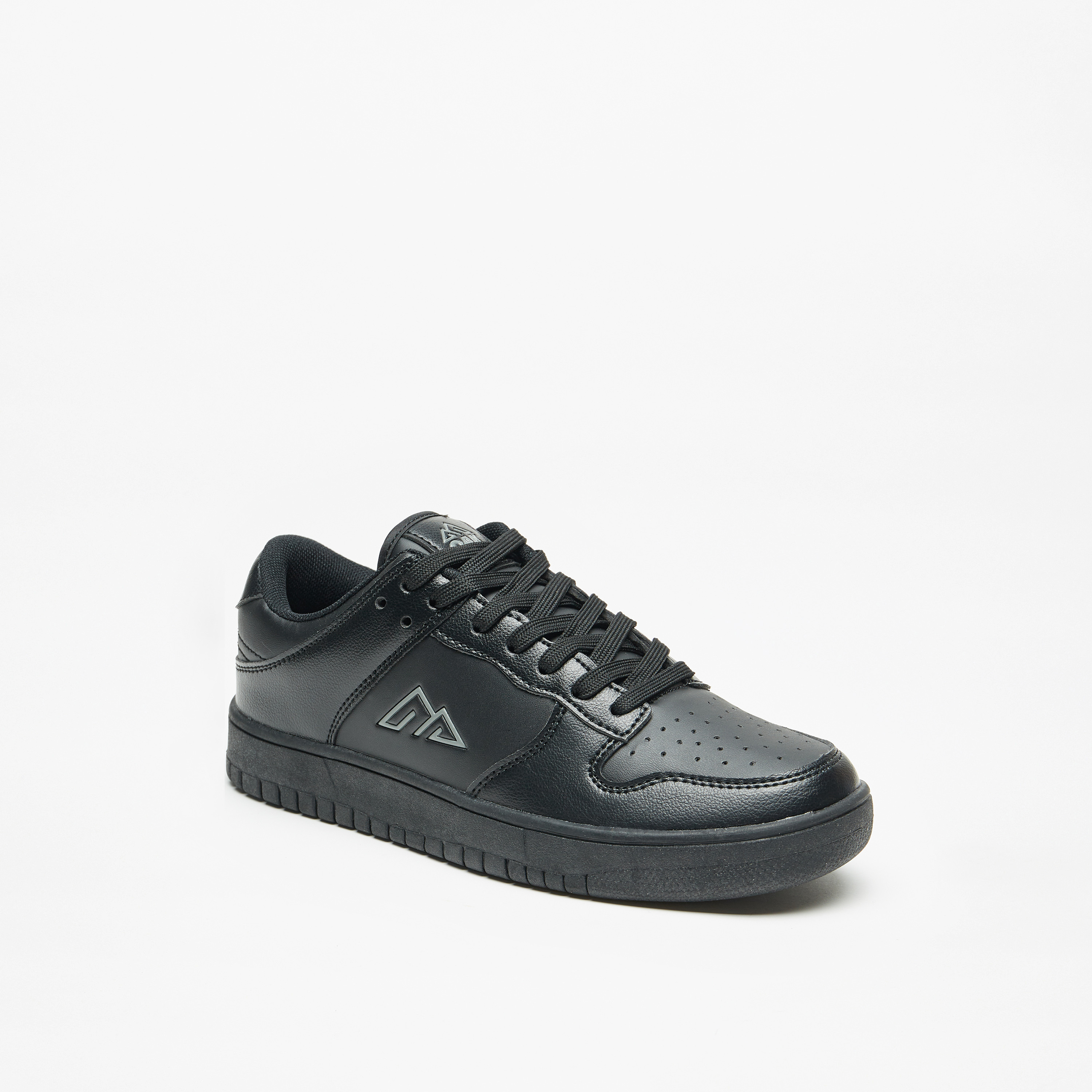 Oaklan Textured Lace-Up Sneakers-women-shoes-sneakers-image-5