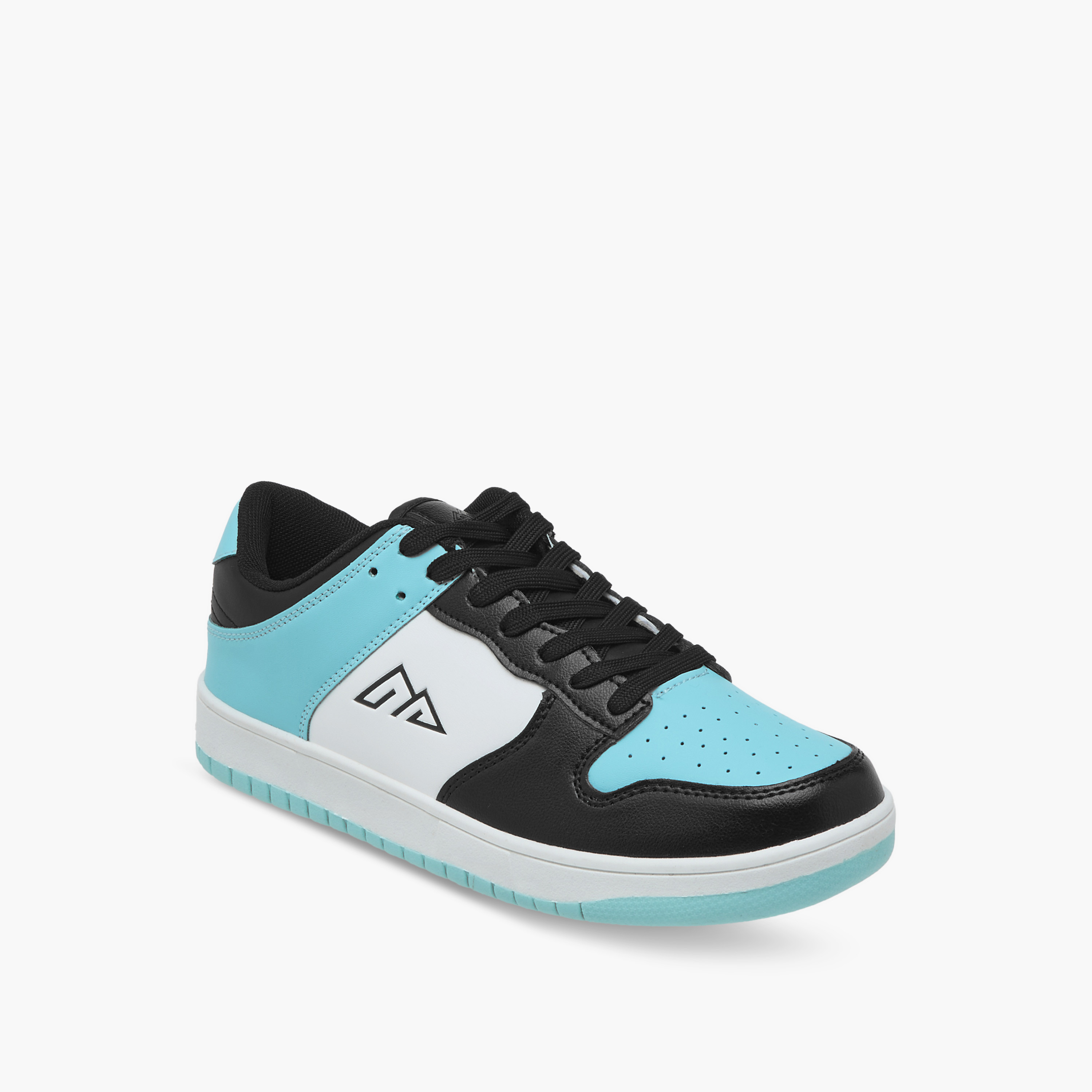 Oaklan by Shoexpress Panelled Lace-Up Sneakers-women-shoes-sneakers-image-2