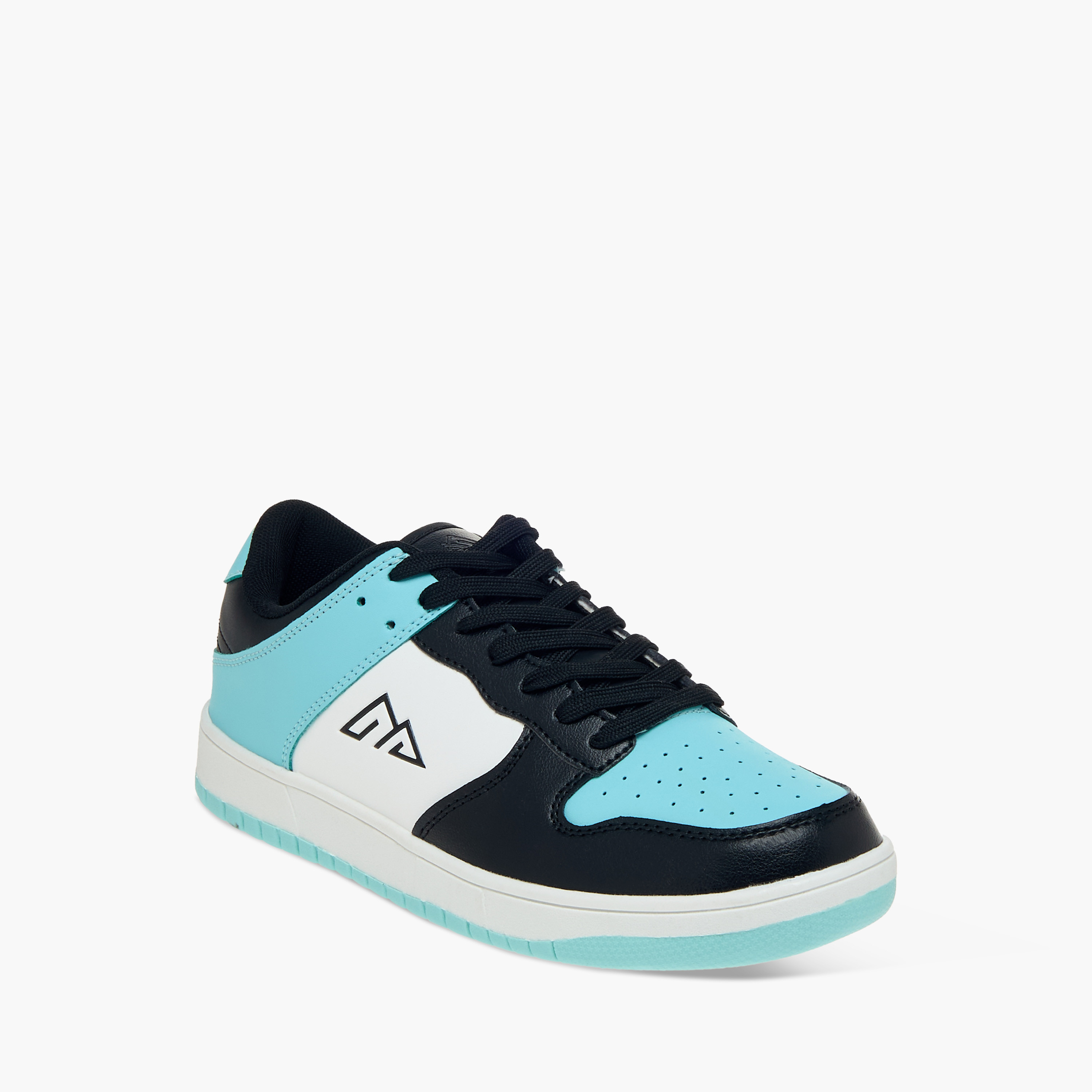 حذاء سنيكرز برباط إغلاق بارز الملمس من أوكلان من شوإكسيبريس-women-shoes-sneakers-image-4