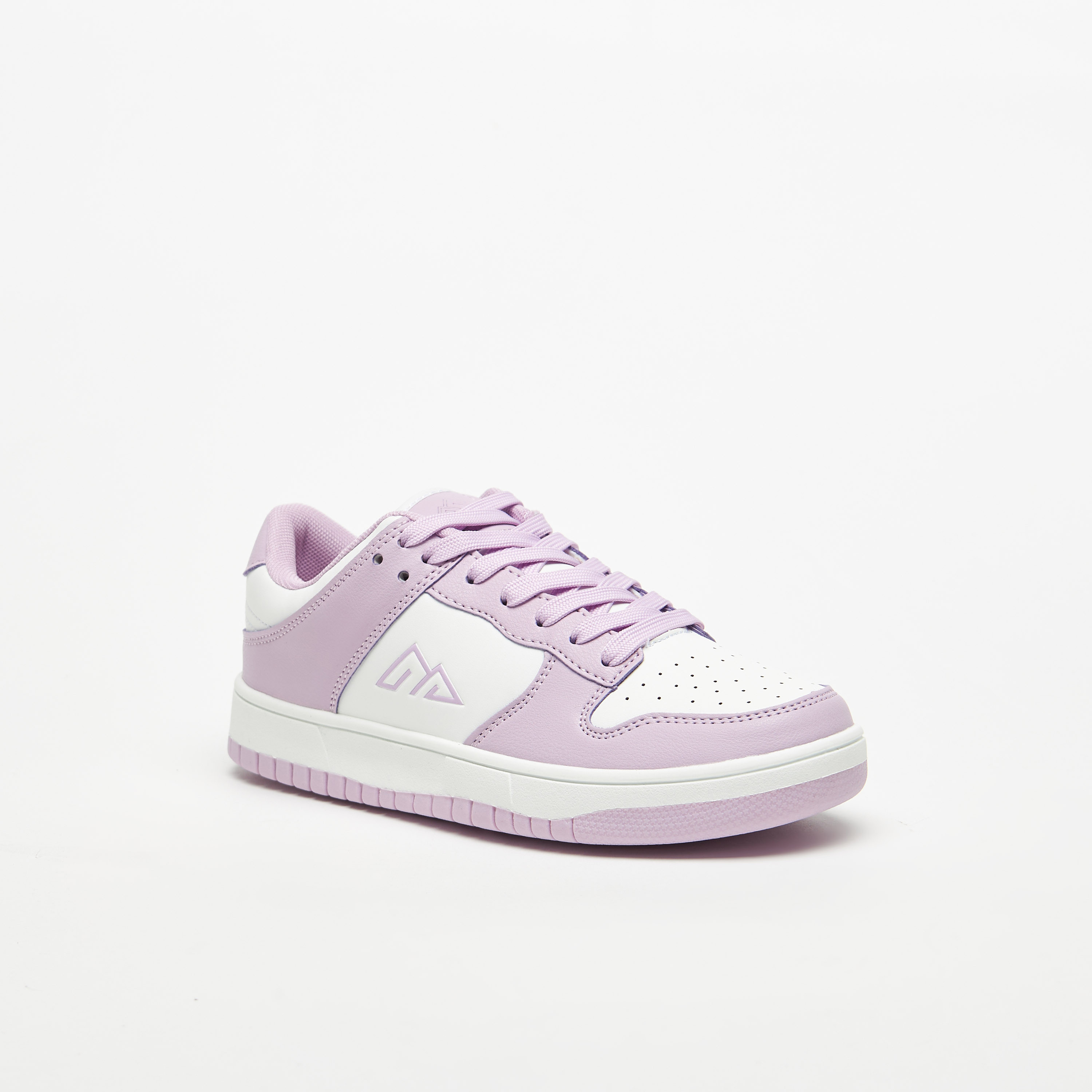 حذاء سنيكرز برباط إغلاق بارز الملمس من أوكلان من شوإكسيبريس-women-shoes-sneakers-image-1