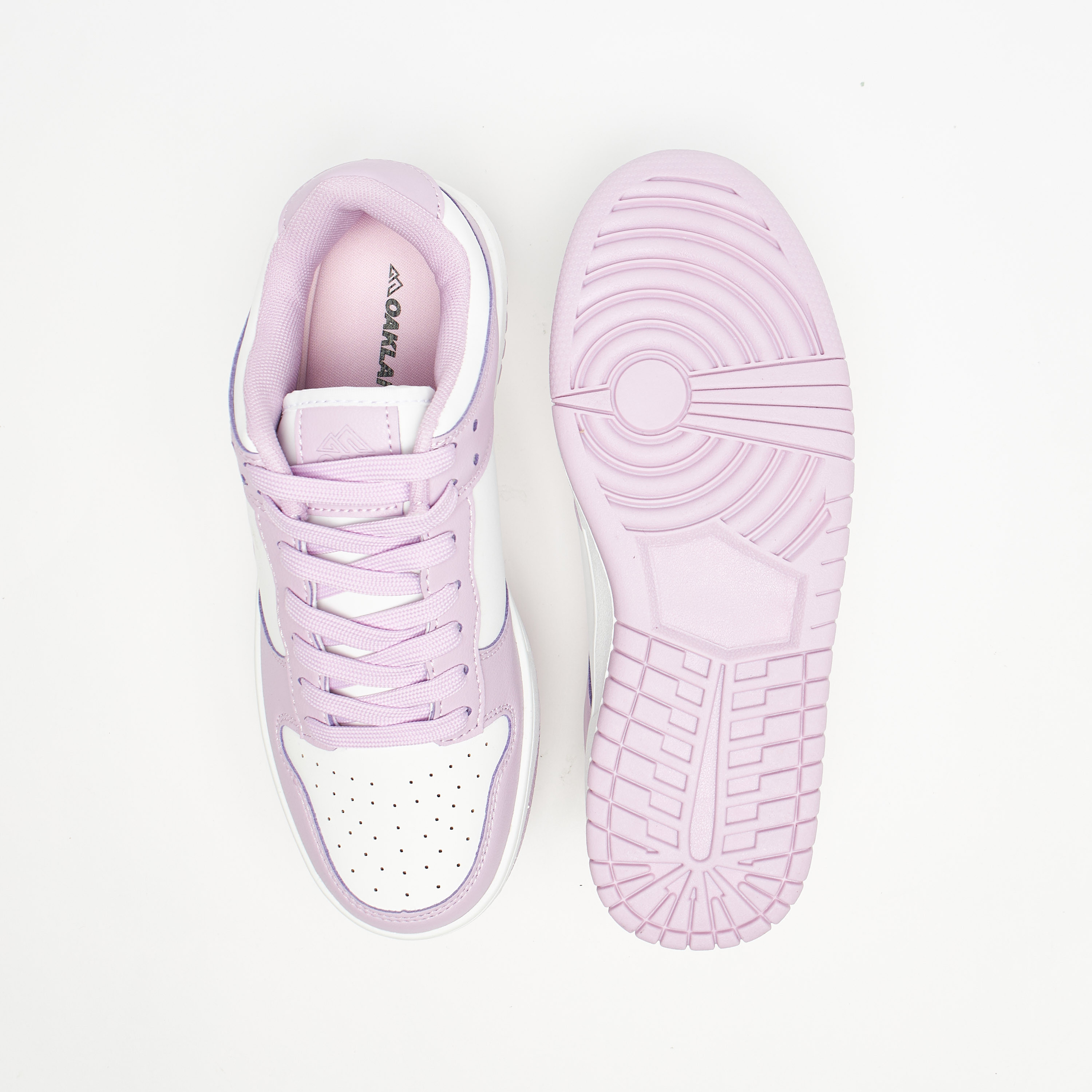حذاء سنيكرز برباط إغلاق بارز الملمس من أوكلان من شوإكسيبريس-women-shoes-sneakers-image-4