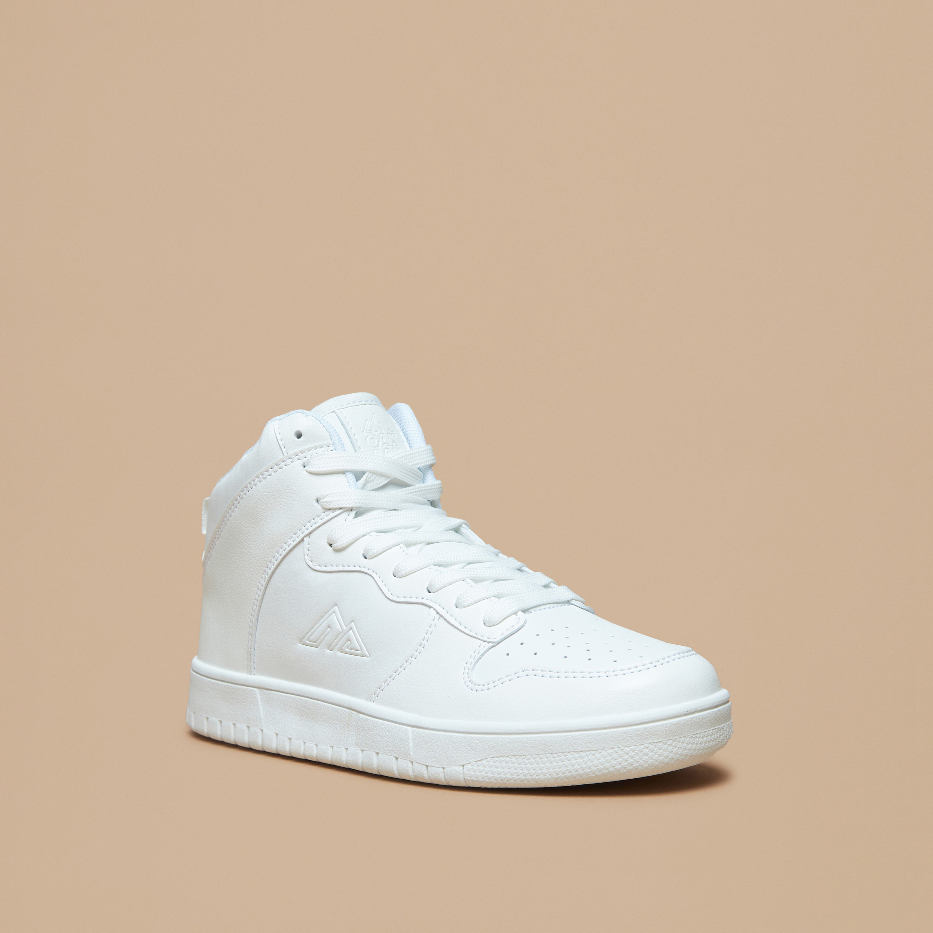 حذاء سنيكرز برقبة عالية ورباط للنساء من أوكلان-women-shoes-sneakers-image-1