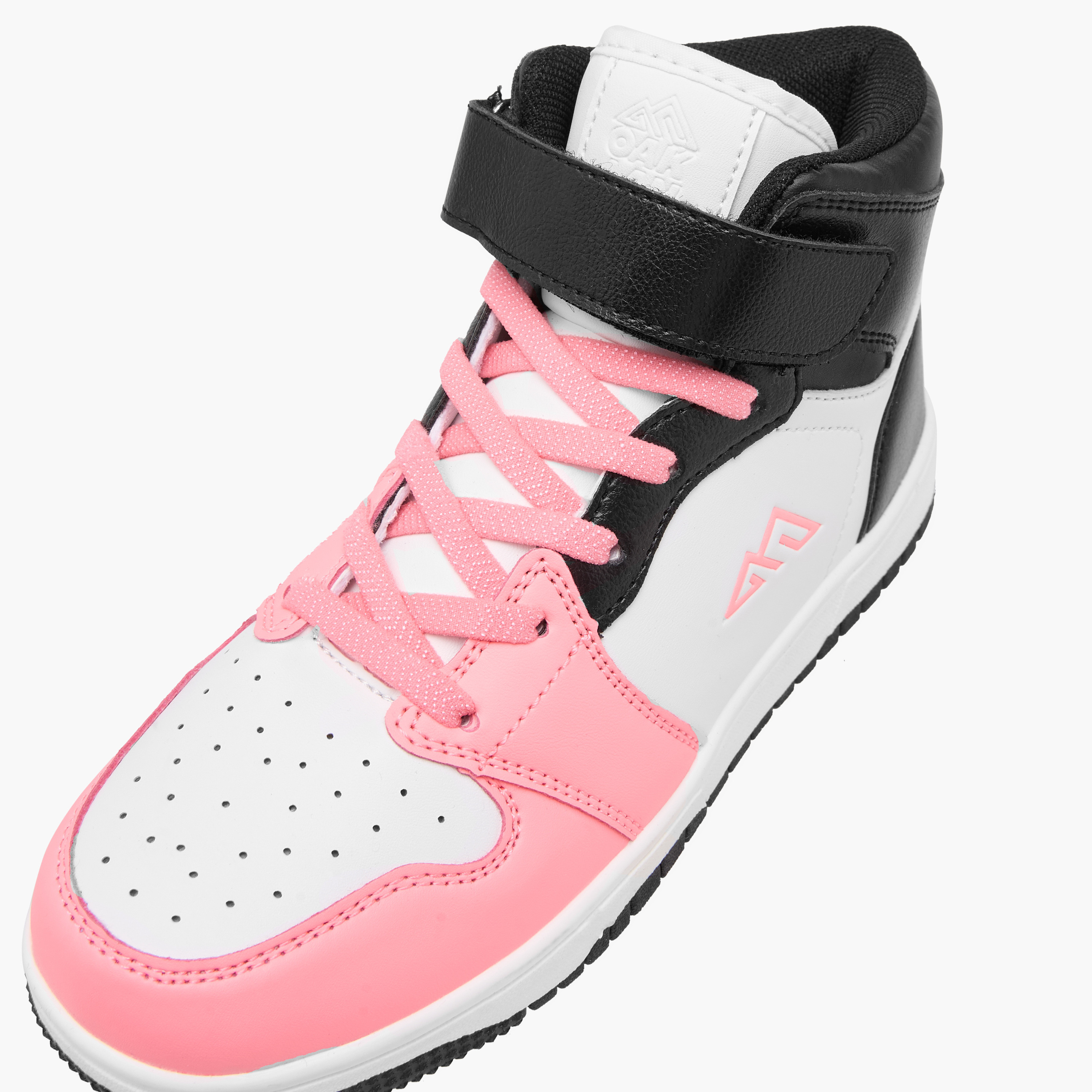 Oaklan by Shoexpress Panelled High Top Sneakers with Hook and Loop Closure-girls-shoes-sneakers-image-14