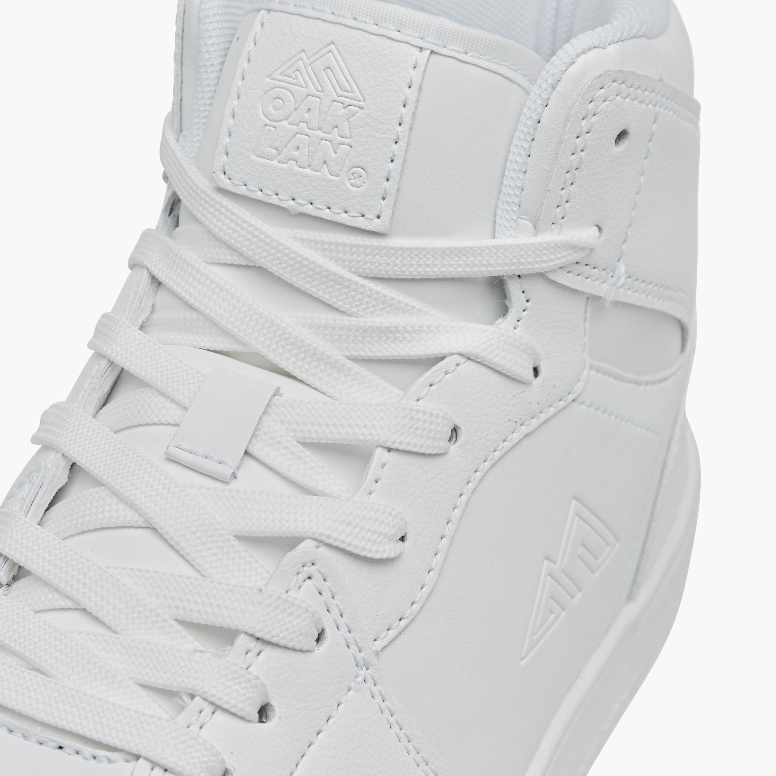 Oaklan by Shoexpress Panelled High Cut Sneakers with Lace-Up Closure-men-shoes-sneakers-image-4