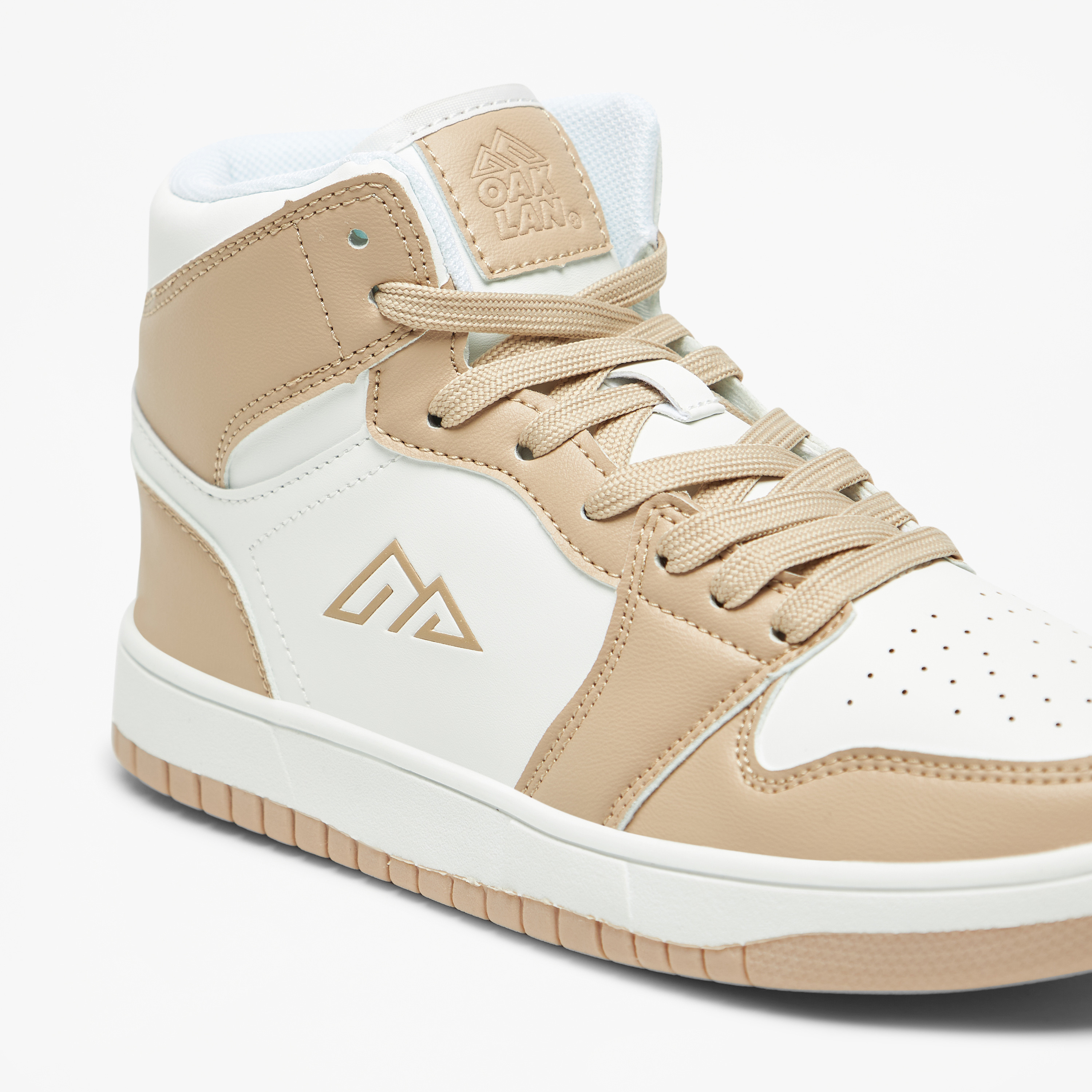 Oaklan by Shoexpress Colourblock High Top Sneakers with Lace-Up Closure-women-shoes-sneakers-image-10