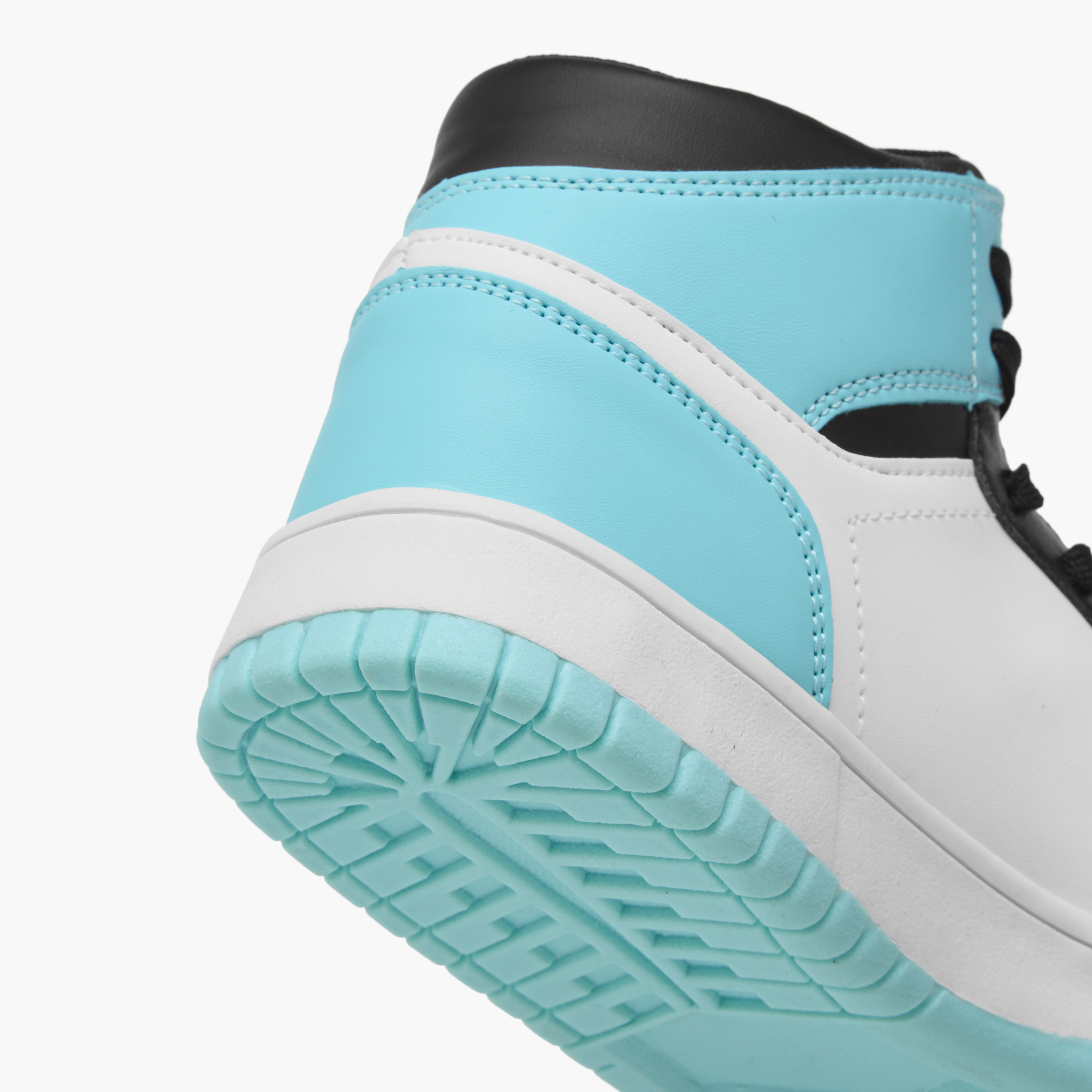 Oaklan by Shoexpress Colourblock High-Top Sneakers with Lace-Up Closure-women-shoes-sneakers-image-5