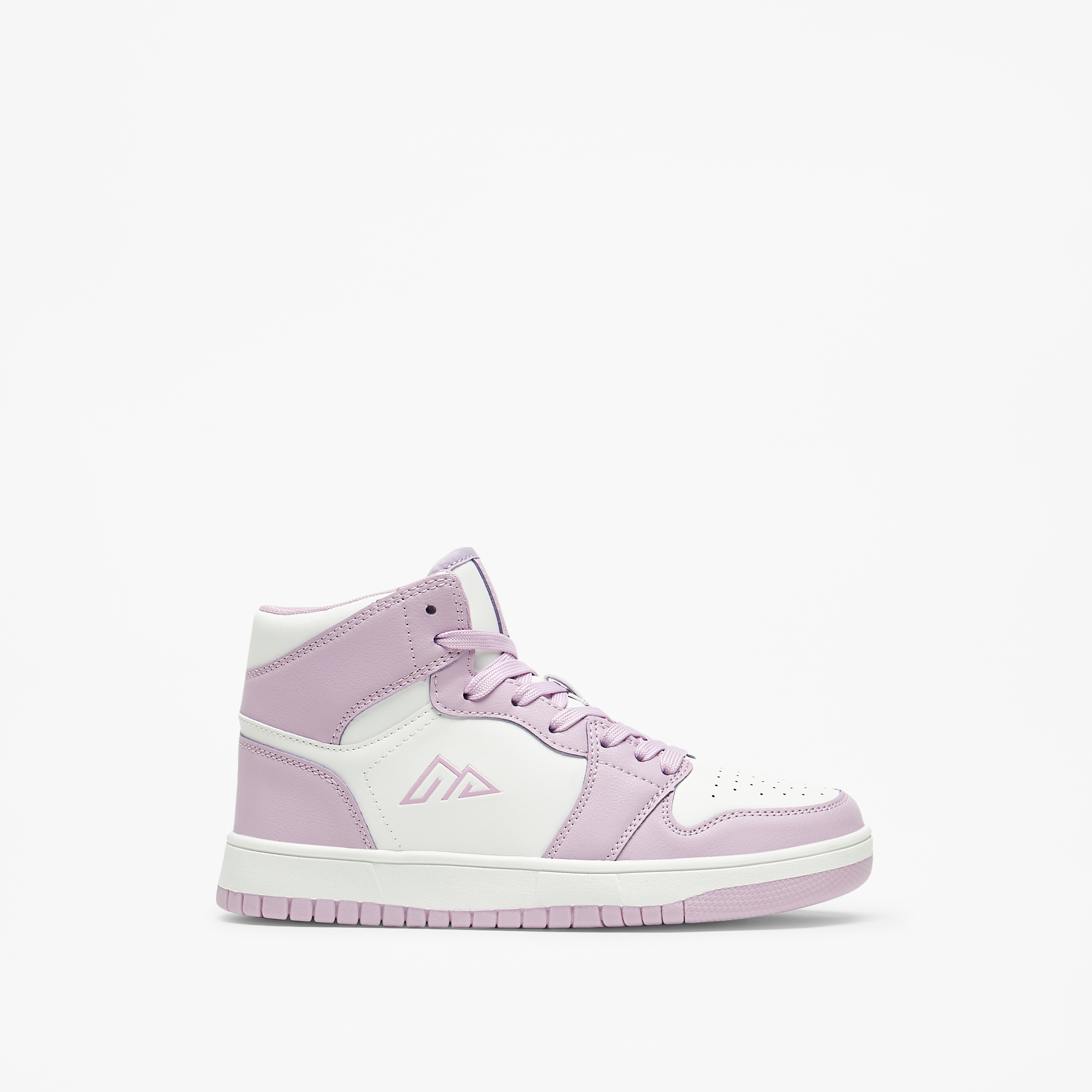 Oaklan by Shoexpress Colourblock High Top Sneakers with Lace-Up Closure-women-shoes-sneakers-image-4