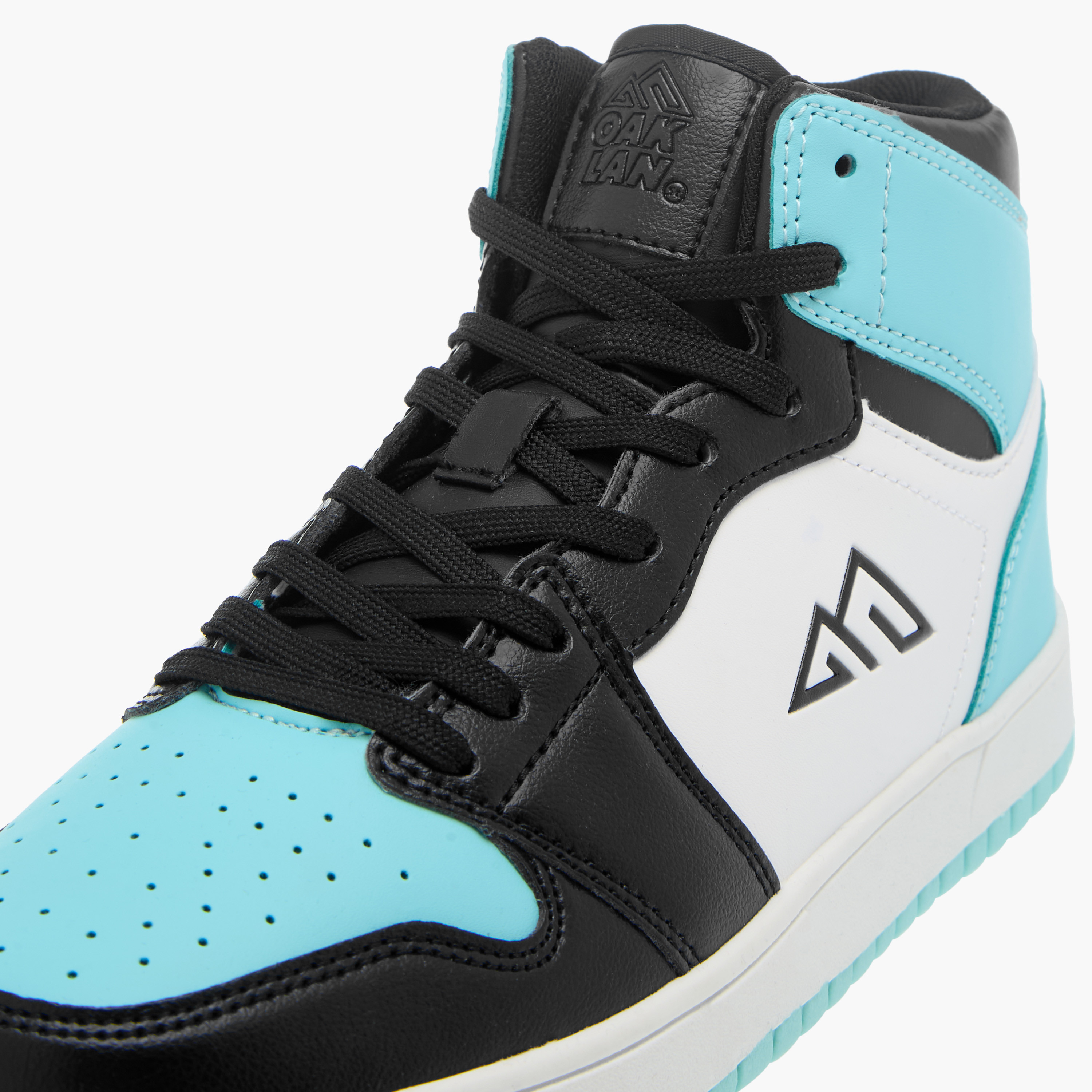 Oaklan by Shoexpress Colourblock High Top Sneakers with Lace-Up Closure-women-shoes-sneakers-image-4