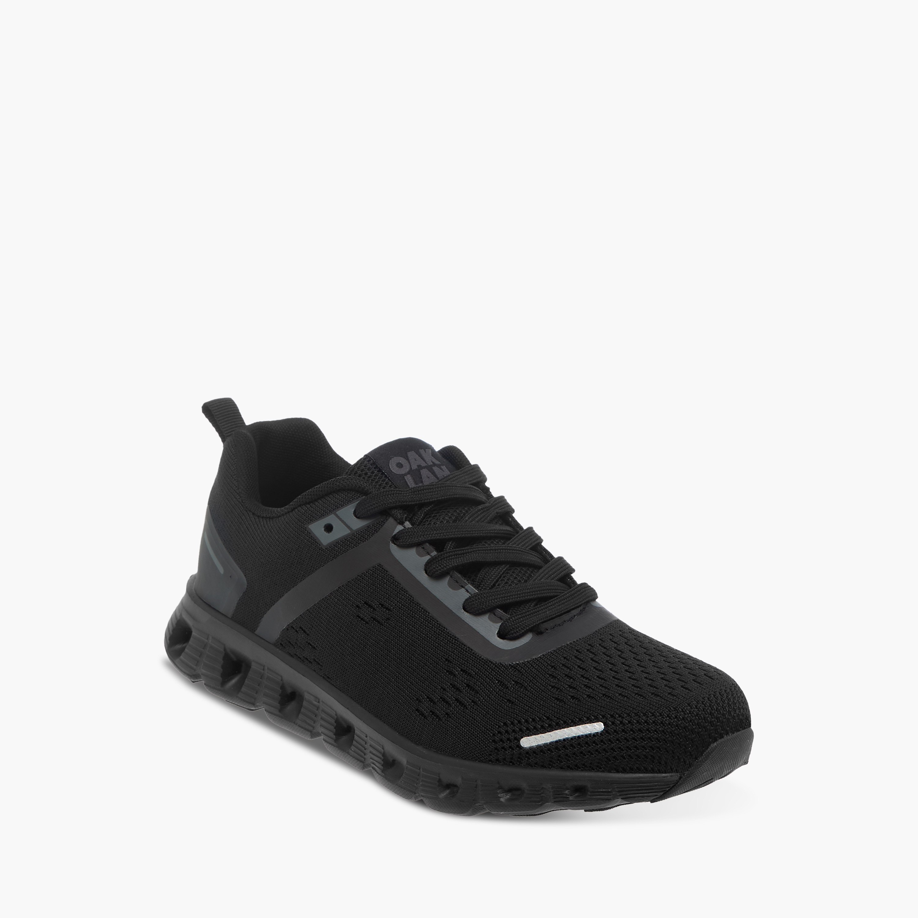 Oaklan by Shoexpress Textured Sports Shoes with Lace-Up Closure-sports-women-shoes-image-2