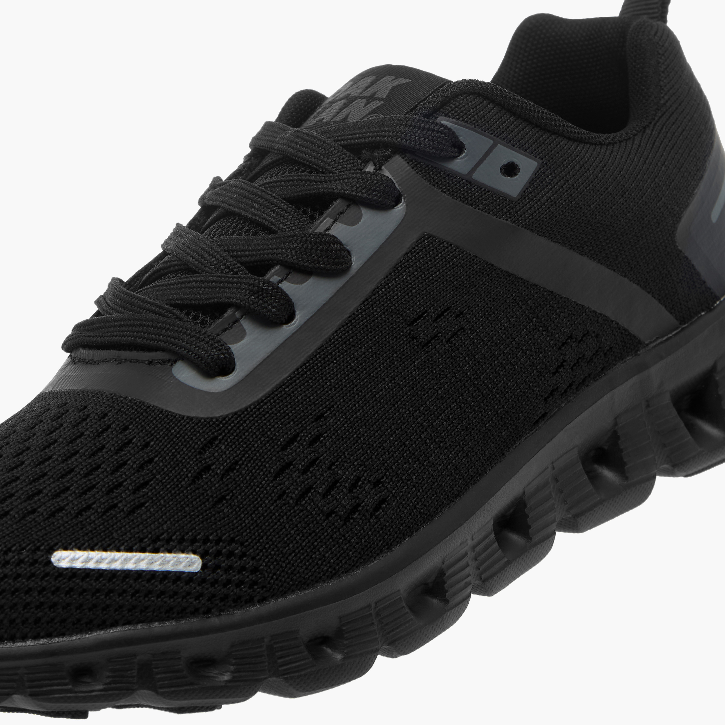 Oaklan by Shoexpress Textured Sports Shoes with Lace-Up Closure-sports-women-shoes-image-4