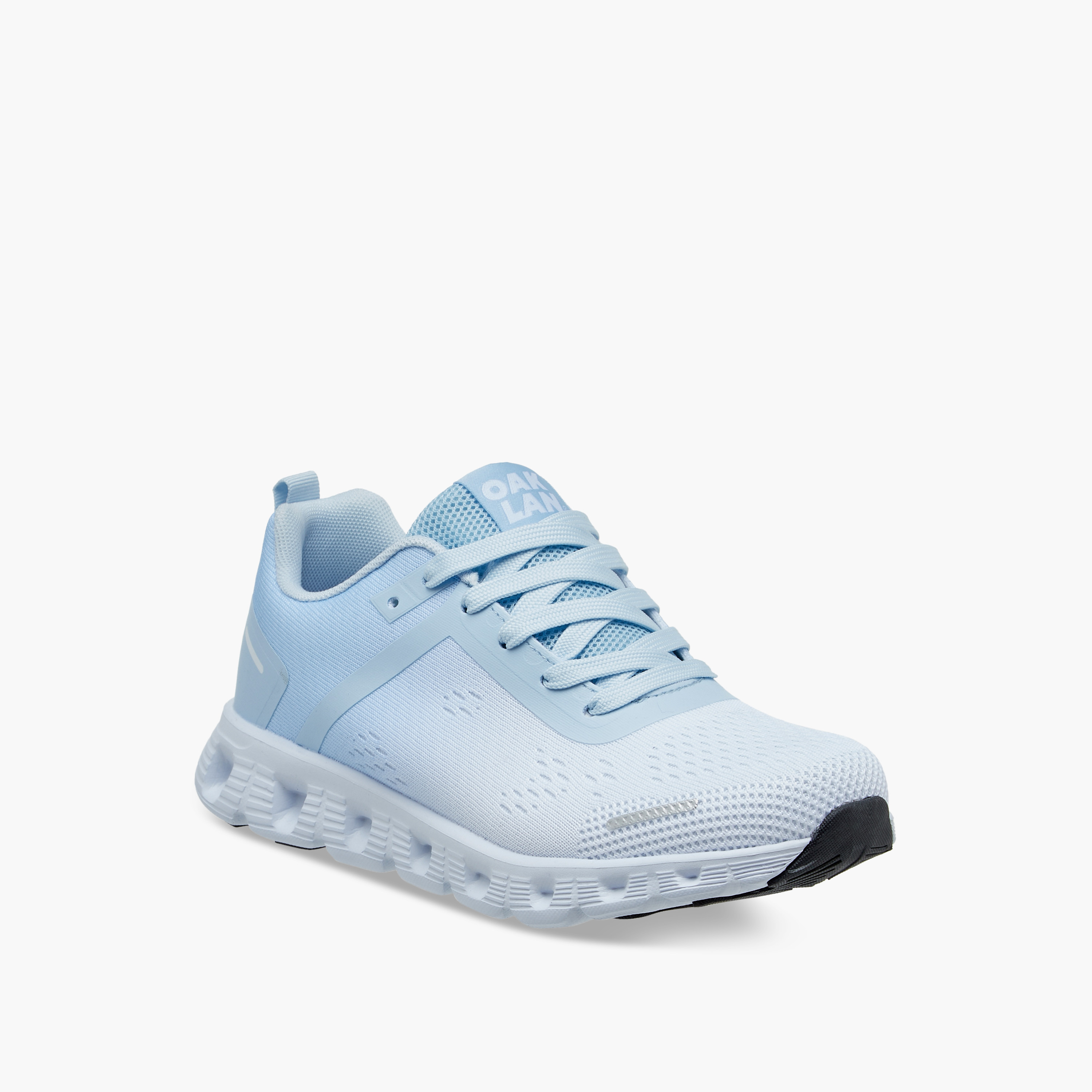 Oaklan by Shoexpress Textured Sports Shoes with Lace-Up Closure-sports-women-shoes-image-2