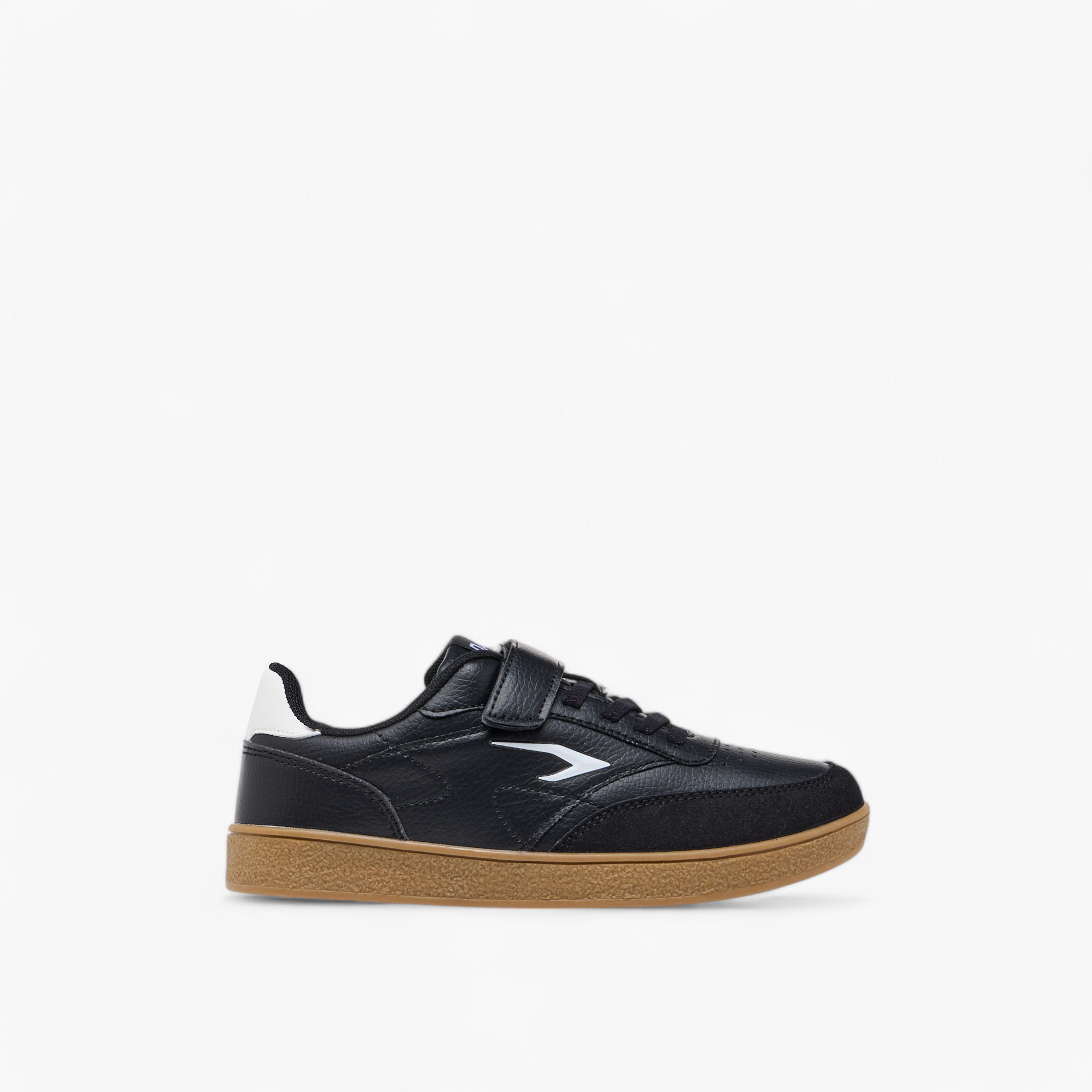 حذاء سنيكرز بشريط إغلاق وشعار من داش-boys-shoes-schoolshoes-image-3