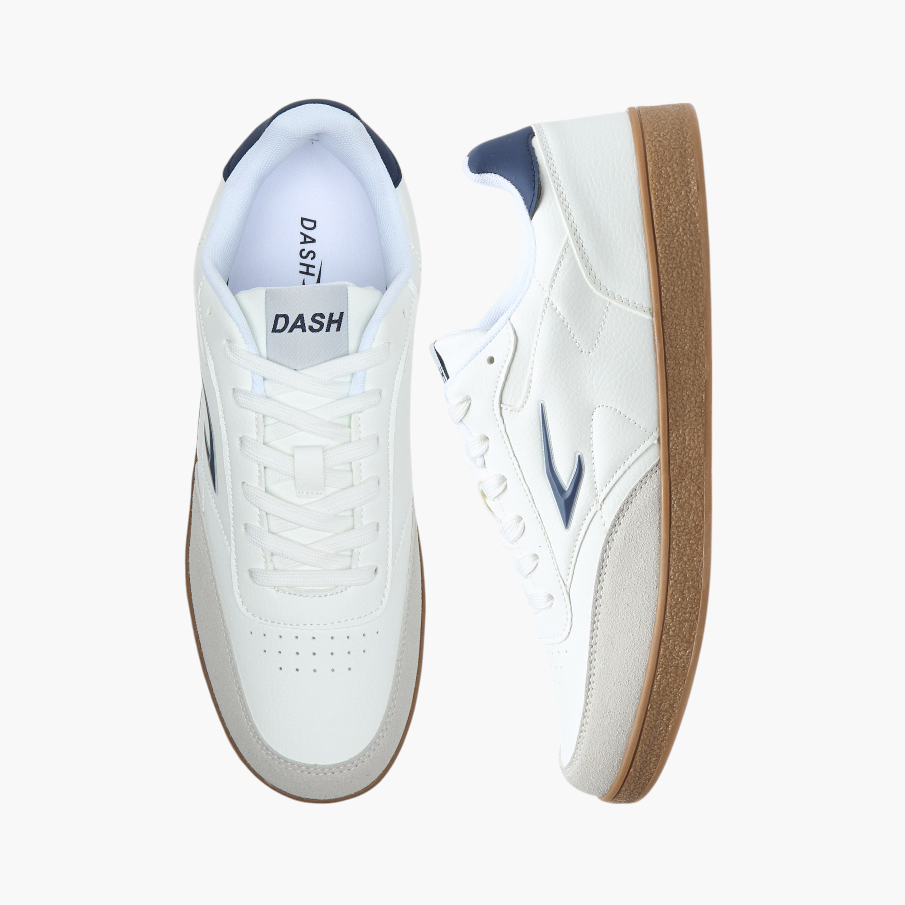 Dash Panelled Lace-Up Sneakers-men-shoes-sneakers-image-1