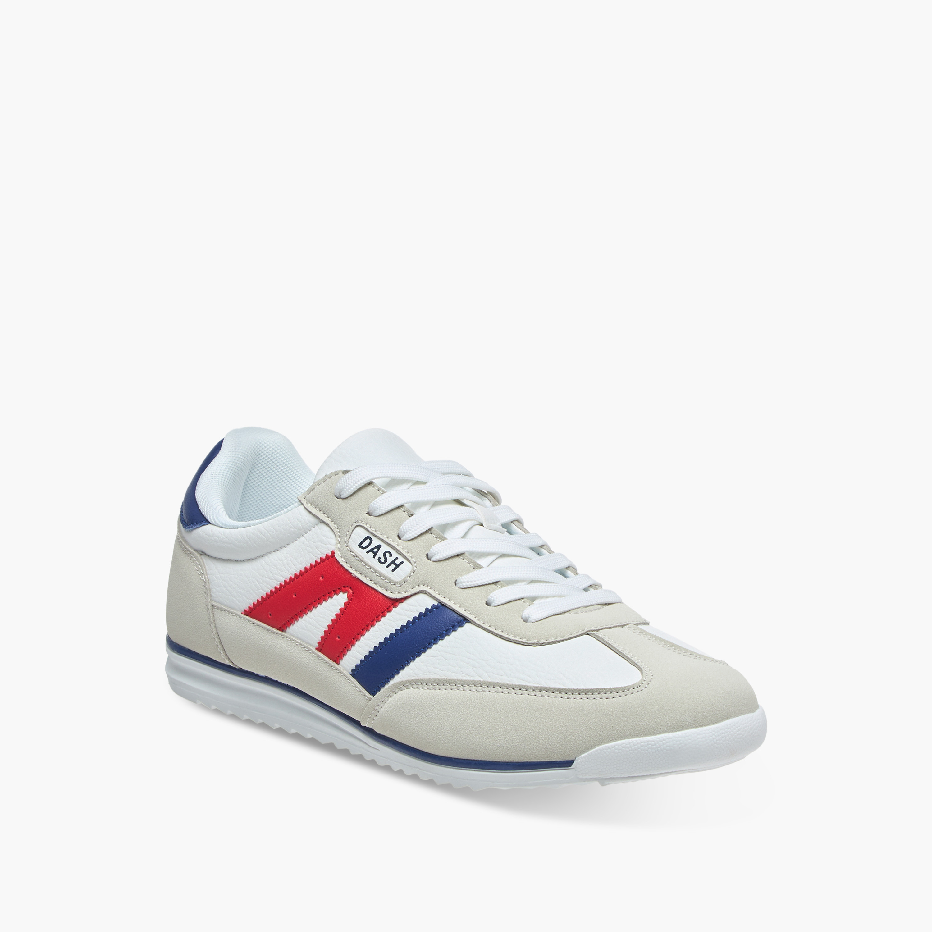 حذاء سنيكرز برباط إغلاق وتفاصيل الشعار من داش-men-shoes-sneakers-image-2
